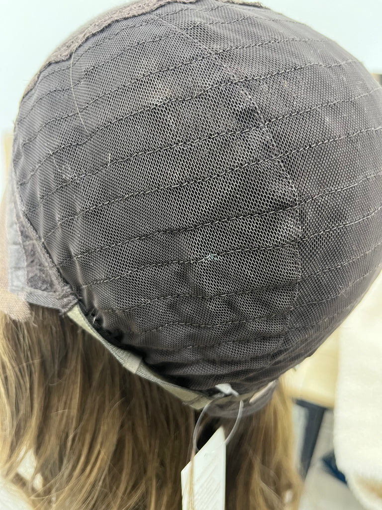 lace top human hair wig - highline wigs - brunette human hair wig - lace top wigs for women - breathable human hair wigs - affordable natural hair wigs - full coverage human hair wigs