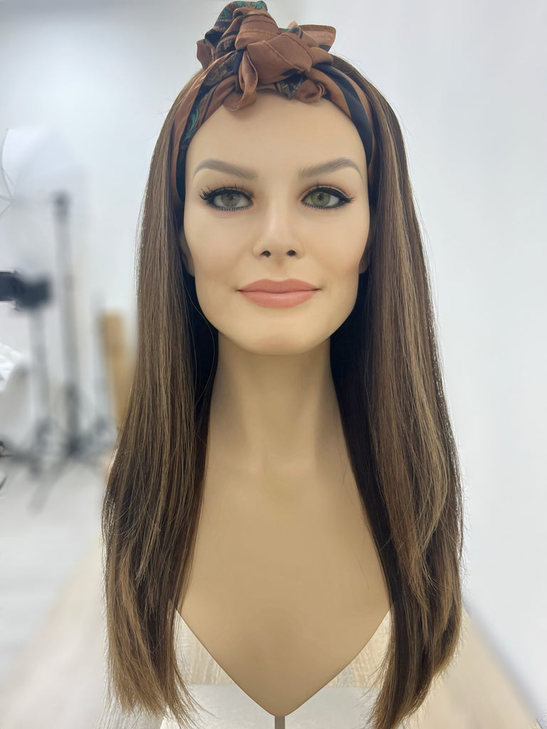 natural movement hair wigs - pony wigs - bandfall active wigs for women - non-slip human hair wigs - easy to style human hair wig - ponytail wigs 
