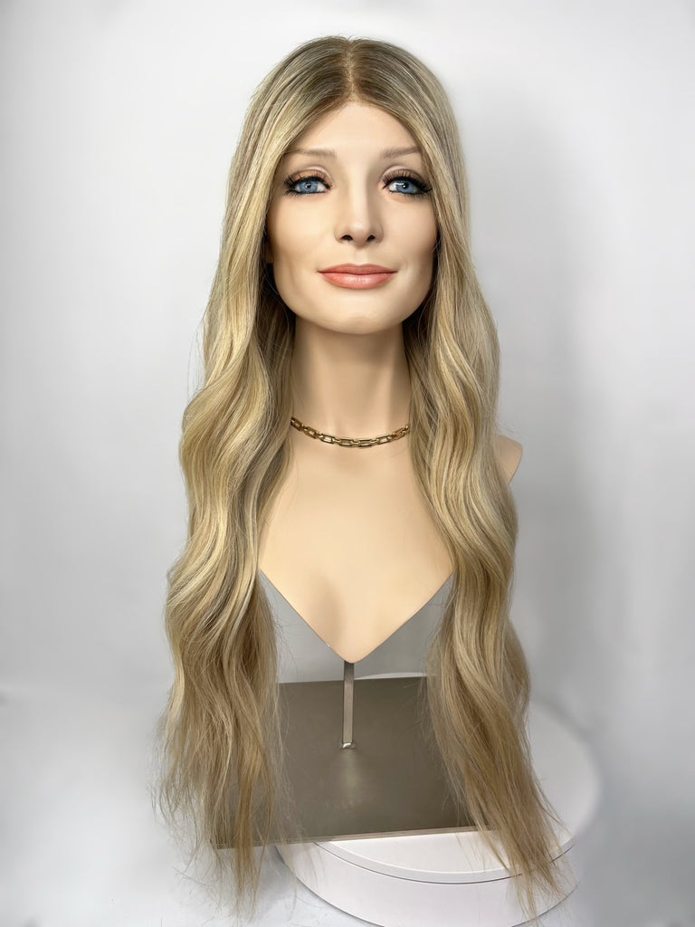 Hair Mama Euro Illusion Lace Top Wig, "Kai" (R1750) - Silk or Lace