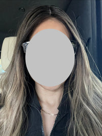 Lusta Hair Silk Top Hair Topper - Neutral Dark Brown Caramel Balayage - D717