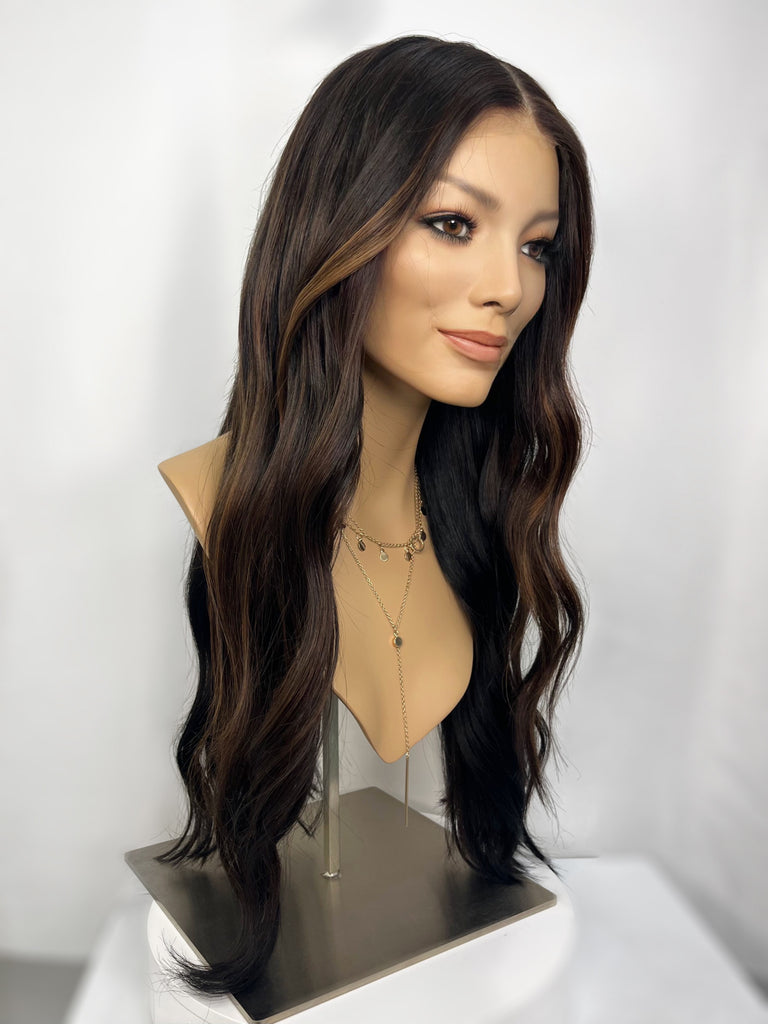 Nuola Lace Top Wig, "Orla" (R1776) - Silk or Lace