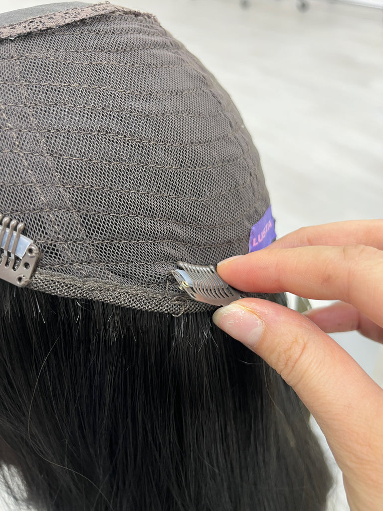 human hair toppers for women - silk or lace hair topper - gently used hair topper - silk top topper - hair topper hairstyles - used toppers for sale 