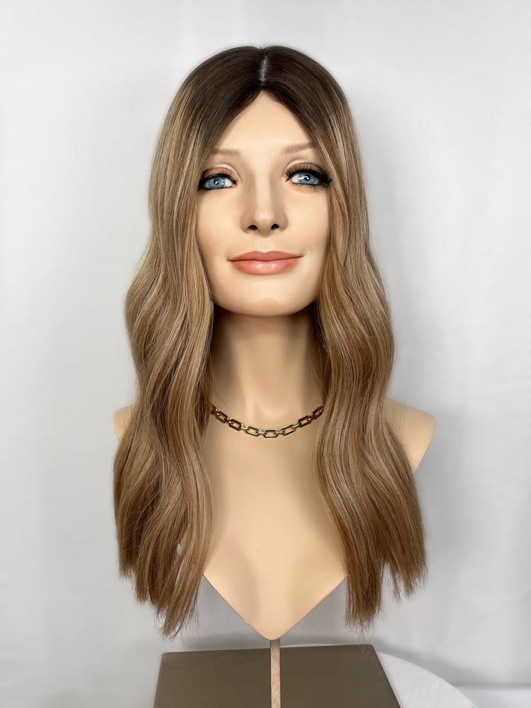 human hair toppers for women - madison wigs - silk or lace hair topper - gently used hair topper - silk top topper - madison wigs - hair topper hairstyles - used toppers for sale