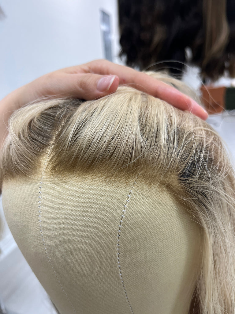 Madison Wigs Lace Top Wig - Kelly Light Platinum Golden Blonde - R3733 ...
