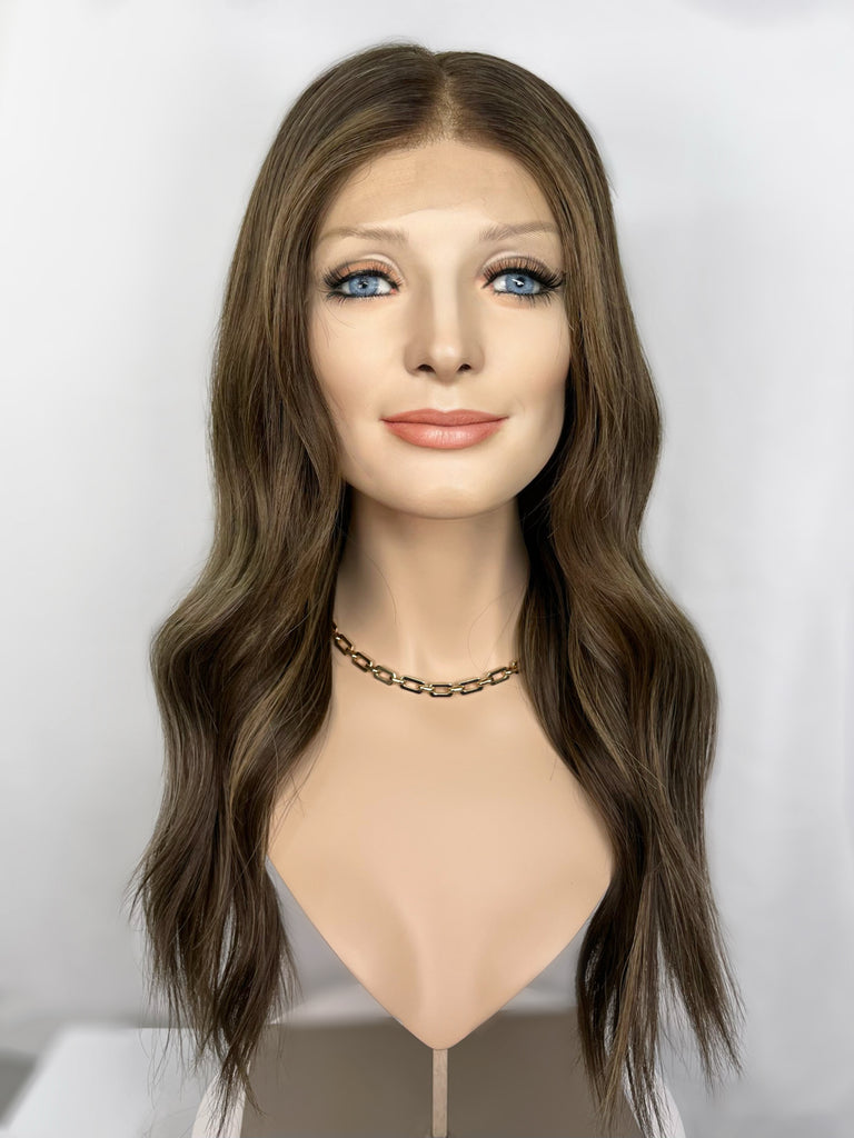 Hair Mama Silk Illusion Lace Top Wig, "Amara" (R1662) - Silk or Lace