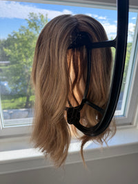Highline Wigs Silk Top Topper - Light Lexie With 7 Root - D655