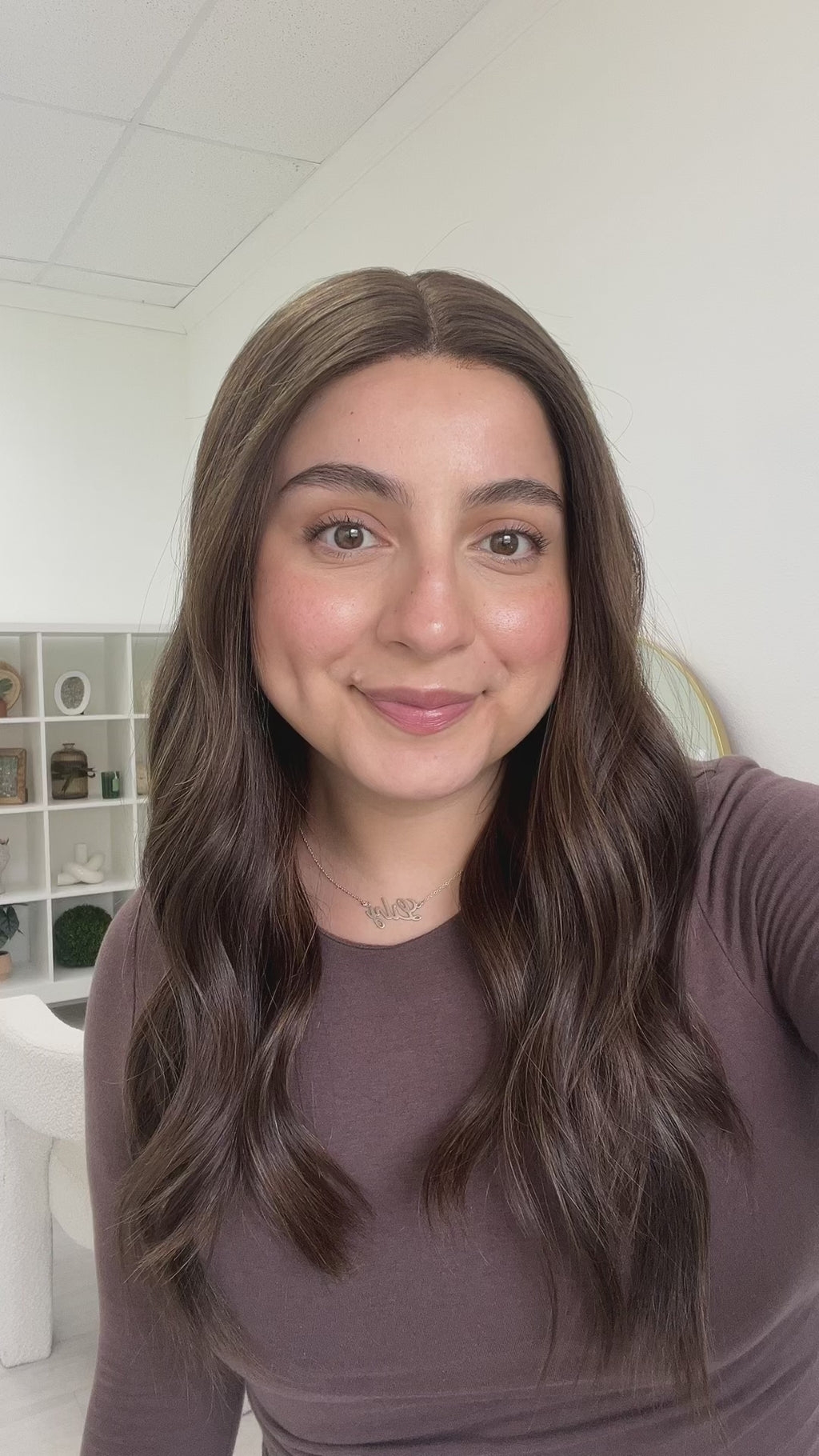 lace top human hair wig - brunette human hair wig - lace top wigs for women - breathable human hair wigs - affordable natural hair wigs - full coverage human hair wigs