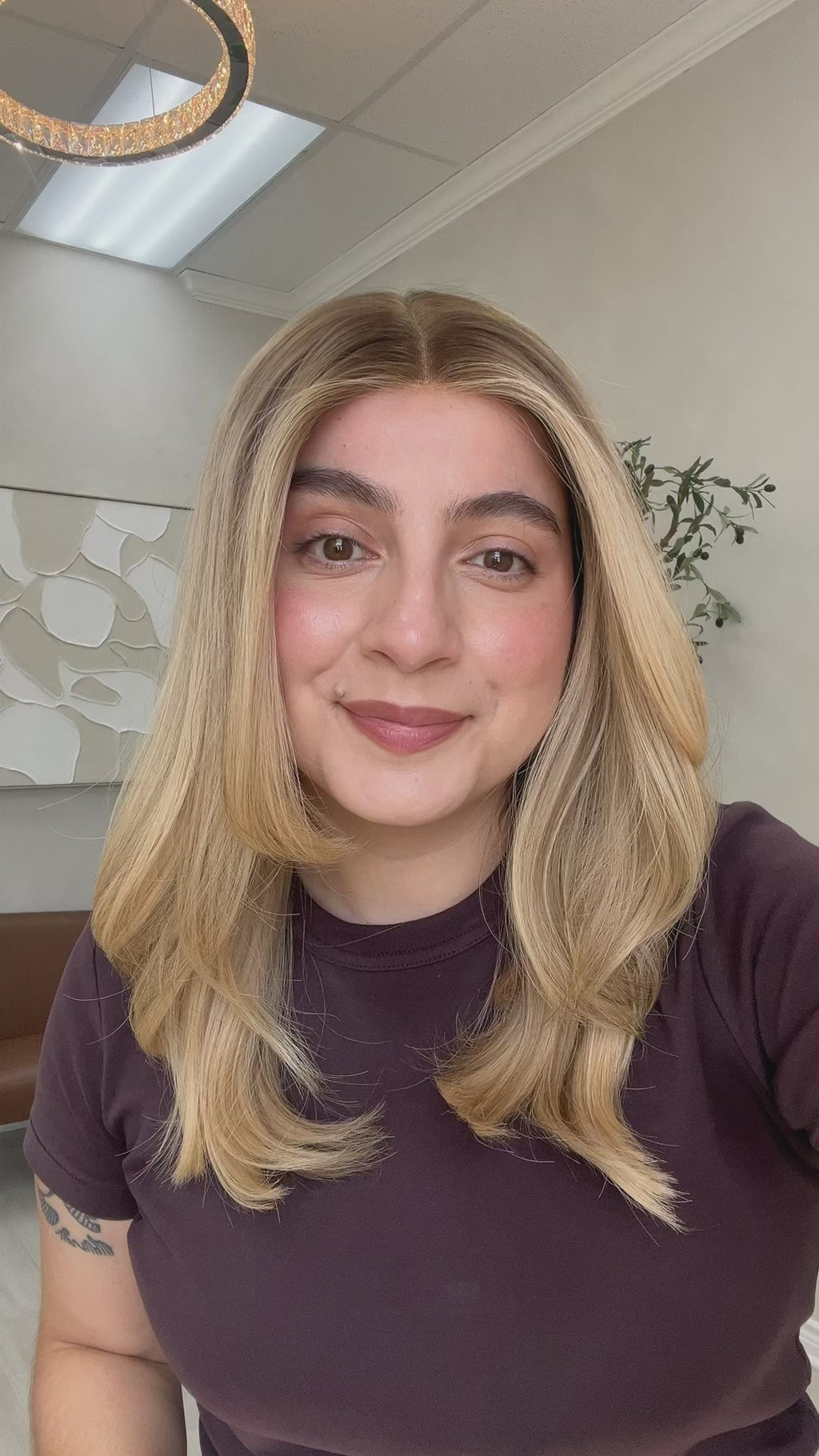 lace top human hair wig - blonde human hair wig - lace top wigs for women - breathable human hair wigs - affordable natural hair wigs - full coverage human hair wigs
