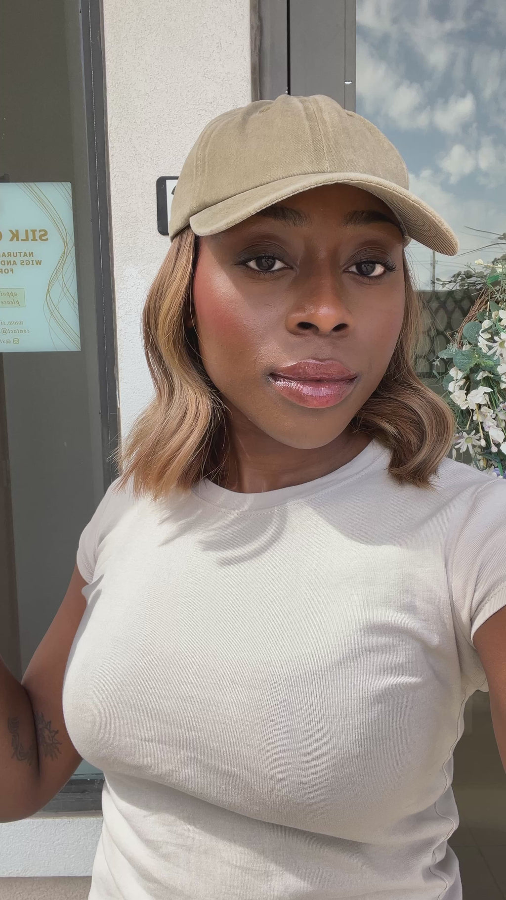 natural movement hair wigs - hat wigs - non-slip human hair wigs - easy to style human hair wig 