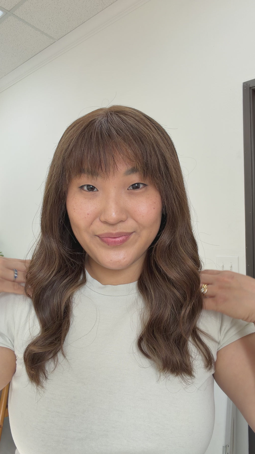  lace top human hair wig - brunette human hair wig - lace top wigs for women - breathable human hair wigs - affordable natural hair wigs - full coverage human hair wigs