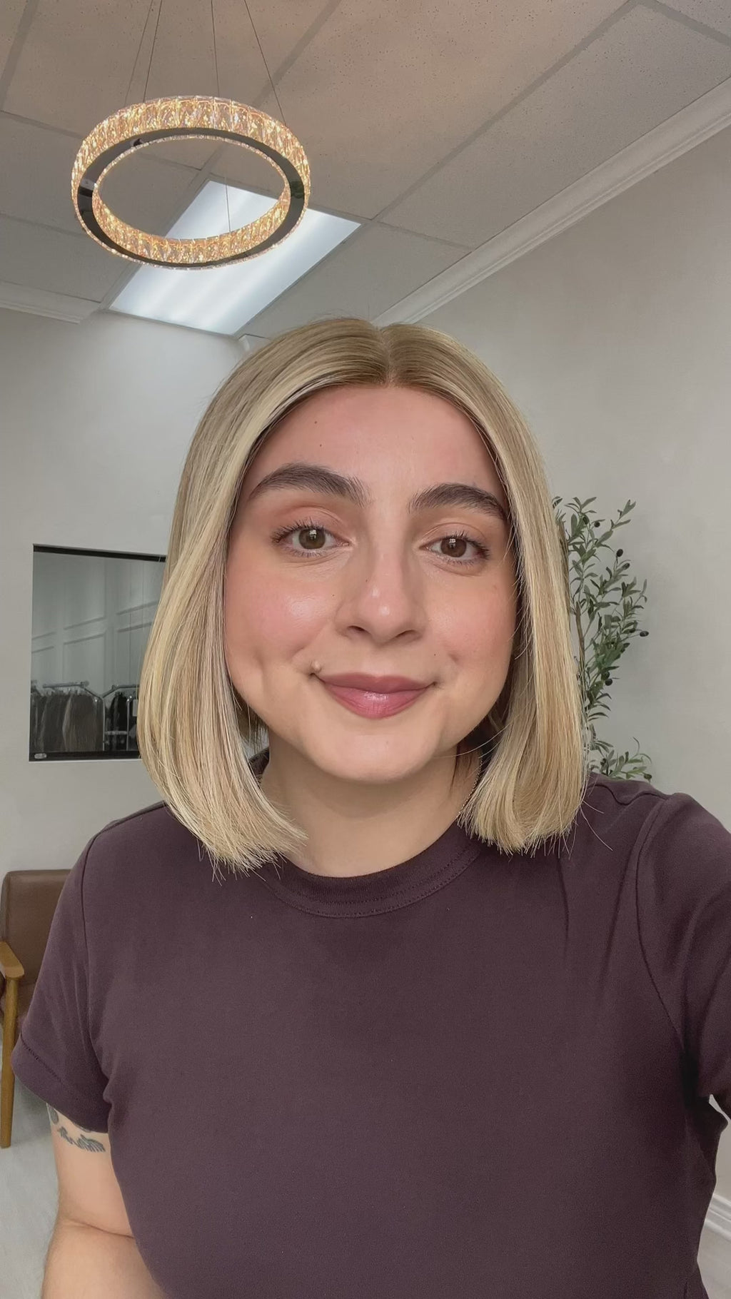 lace top human hair wig - blonde human hair wig - lace top wigs for women - breathable human hair wigs - affordable natural hair wigs - full coverage human hair wigs