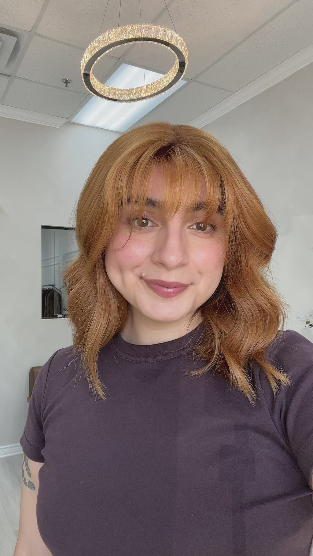 lace top human hair wig - red human hair wig - lace top wigs for women - breathable human hair wigs - affordable natural hair wigs - full coverage human hair wigs