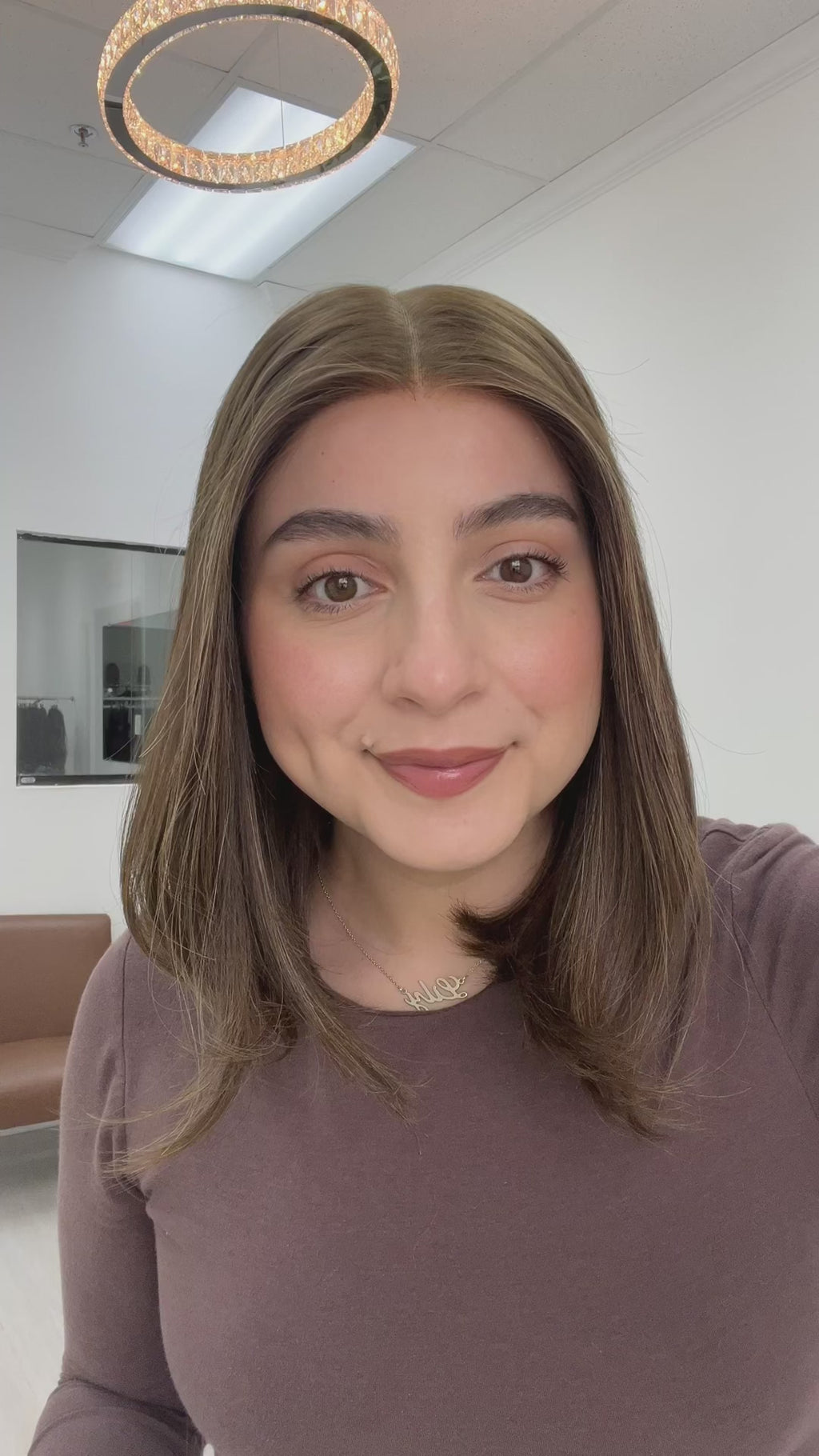 lace top human hair wig - brunette human hair wig - lace top wigs for women - breathable human hair wigs - affordable natural hair wigs - full coverage human hair wigs