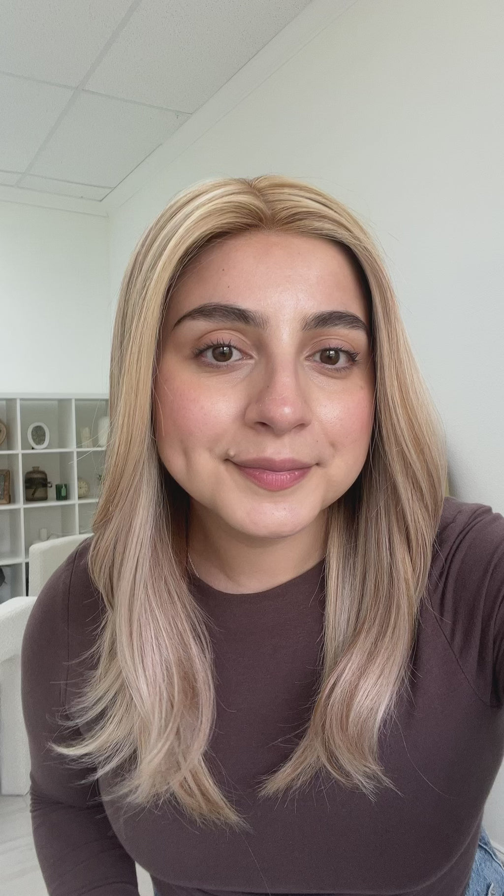  lace top human hair wig - blonde human hair wig - lace top wigs for women - breathable human hair wigs - affordable natural hair wigs - full coverage human hair wigs
