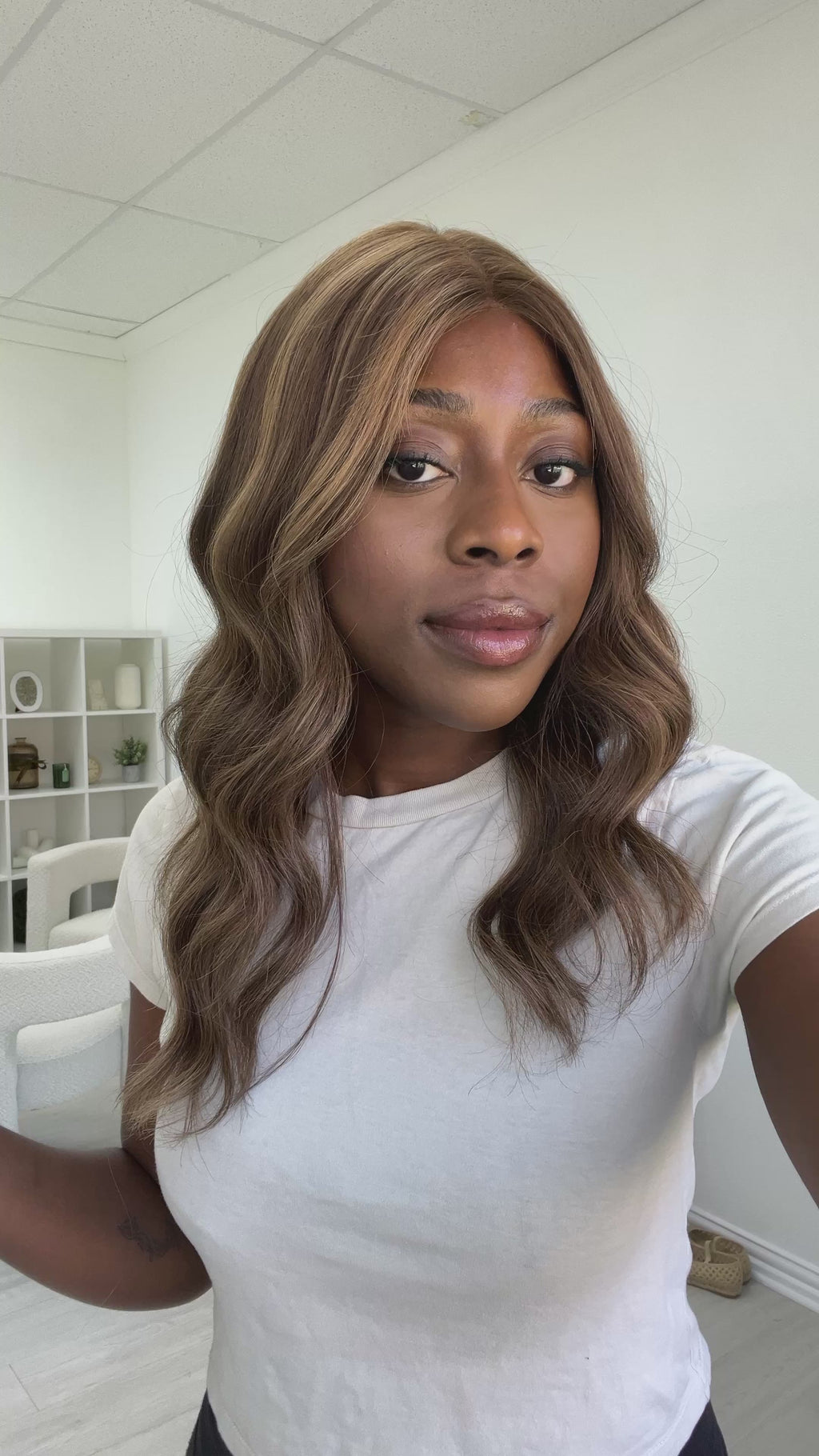 lace top human hair wig - brunette human hair wig - lace top wigs for women - breathable human hair wigs - affordable natural hair wigs - full coverage human hair wigs
