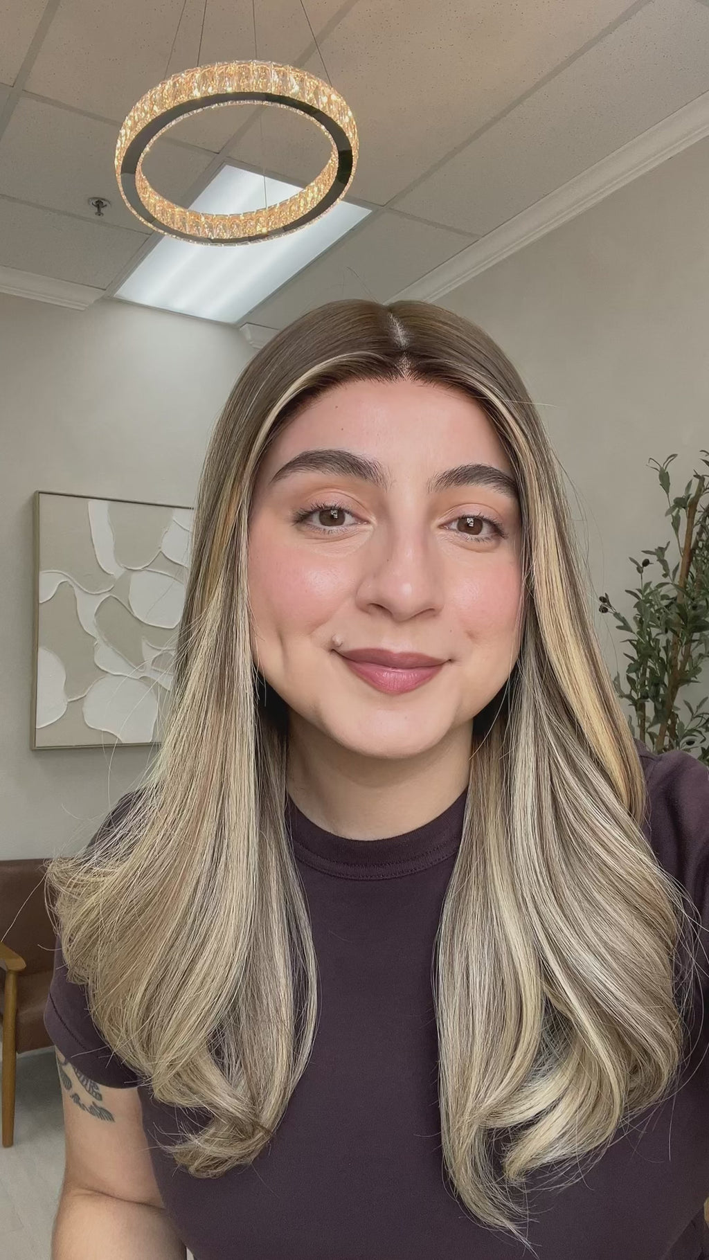 silk top lace front wig - lace front wig - lightly worn wig - preloved wig - wigs for women - affordable natural hair wigs - buy used wigs 
