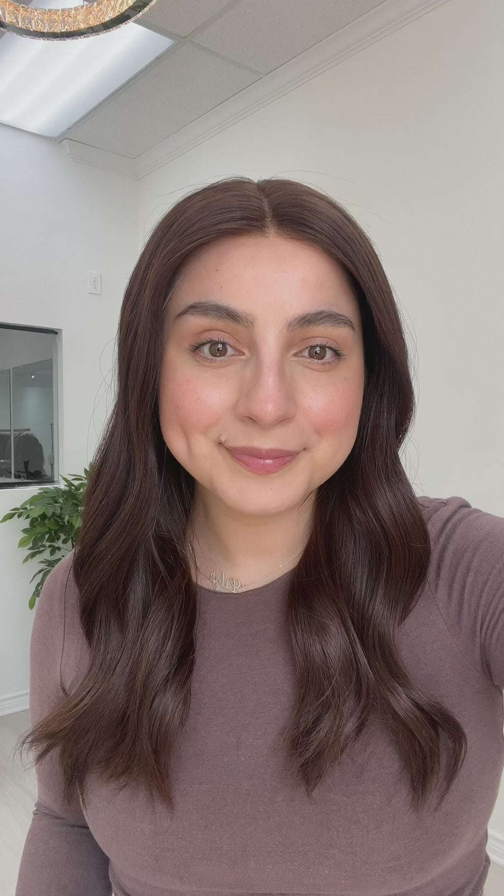 lace top human hair wig - brunette human hair wig - lace top wigs for women - breathable human hair wigs - affordable natural hair wigs - full coverage human hair wigs