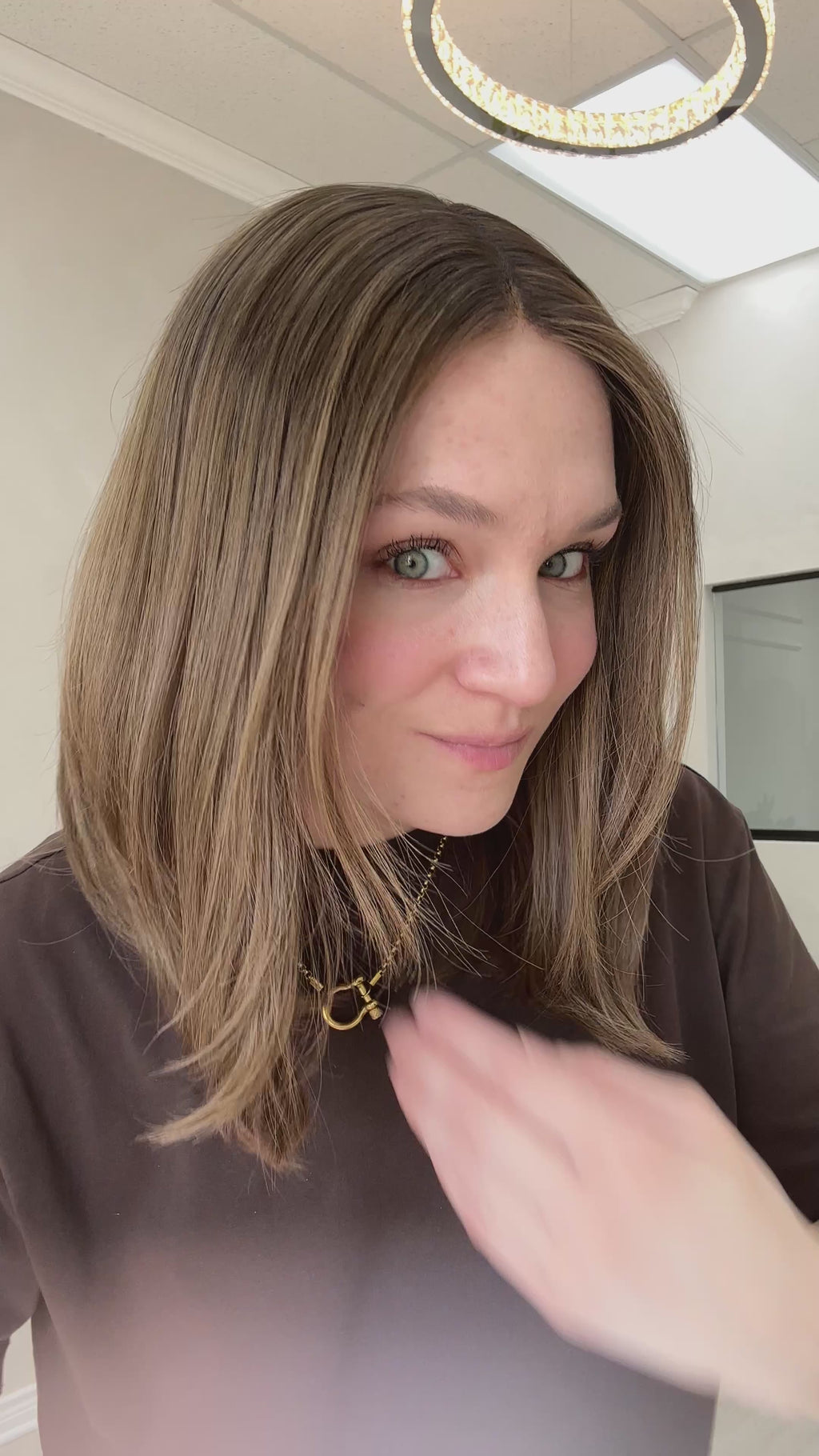 lace top human hair wig - brunette human hair wig - lace top wigs for women - breathable human hair wigs - affordable natural hair wigs - full coverage human hair wigs
