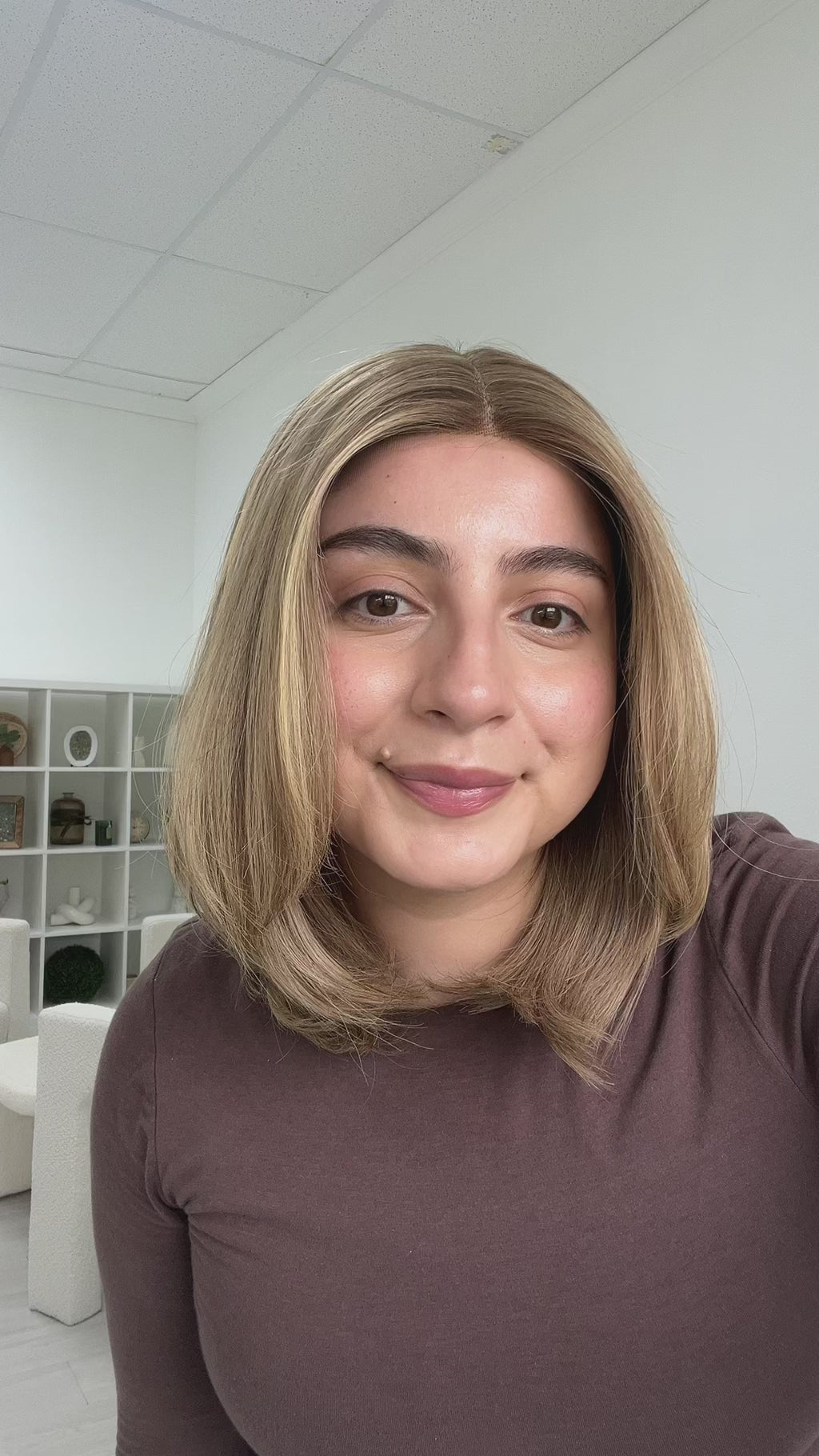  lace top human hair wig - blonde human hair wig - lace top wigs for women - breathable human hair wigs - affordable natural hair wigs - full coverage human hair wigs

