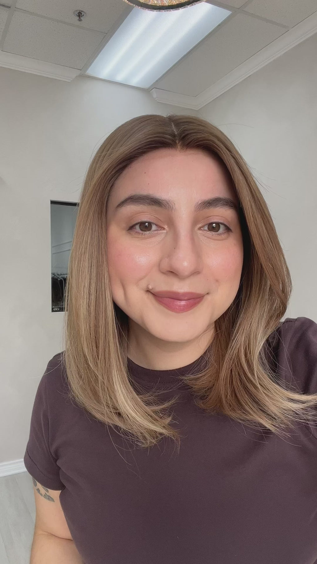 silk top lace front wig - lace front wig - lightly worn wig - preloved wig - wigs for women - affordable natural hair wigs - buy used wigs 
