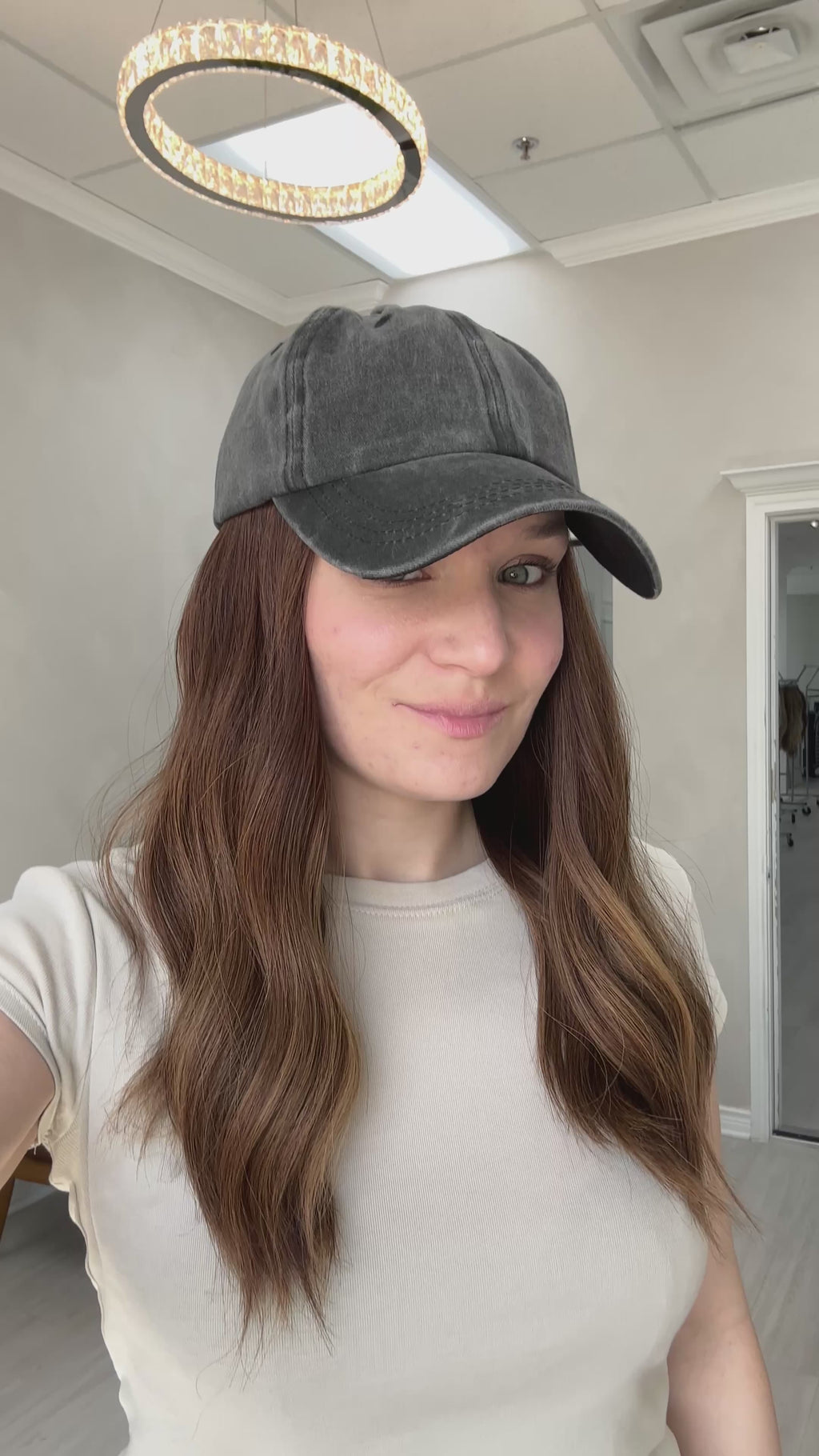 natural movement hair wigs - hat wigs - non-slip human hair wigs - easy to style human hair wig 