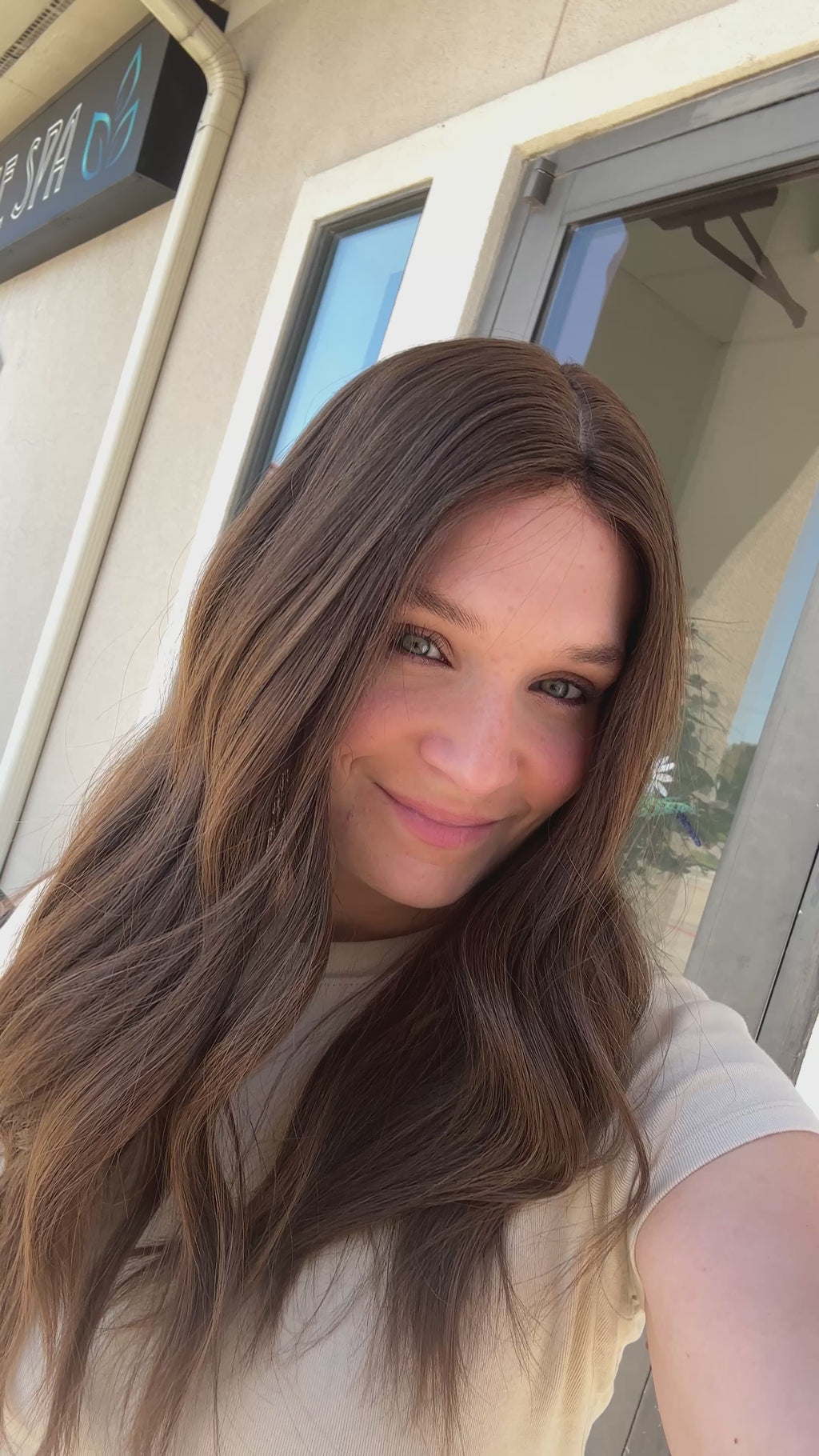 silk top lace front wig - lace front wig - lightly worn wig - preloved wig - wigs for women - affordable natural hair wigs - buy used wigs 