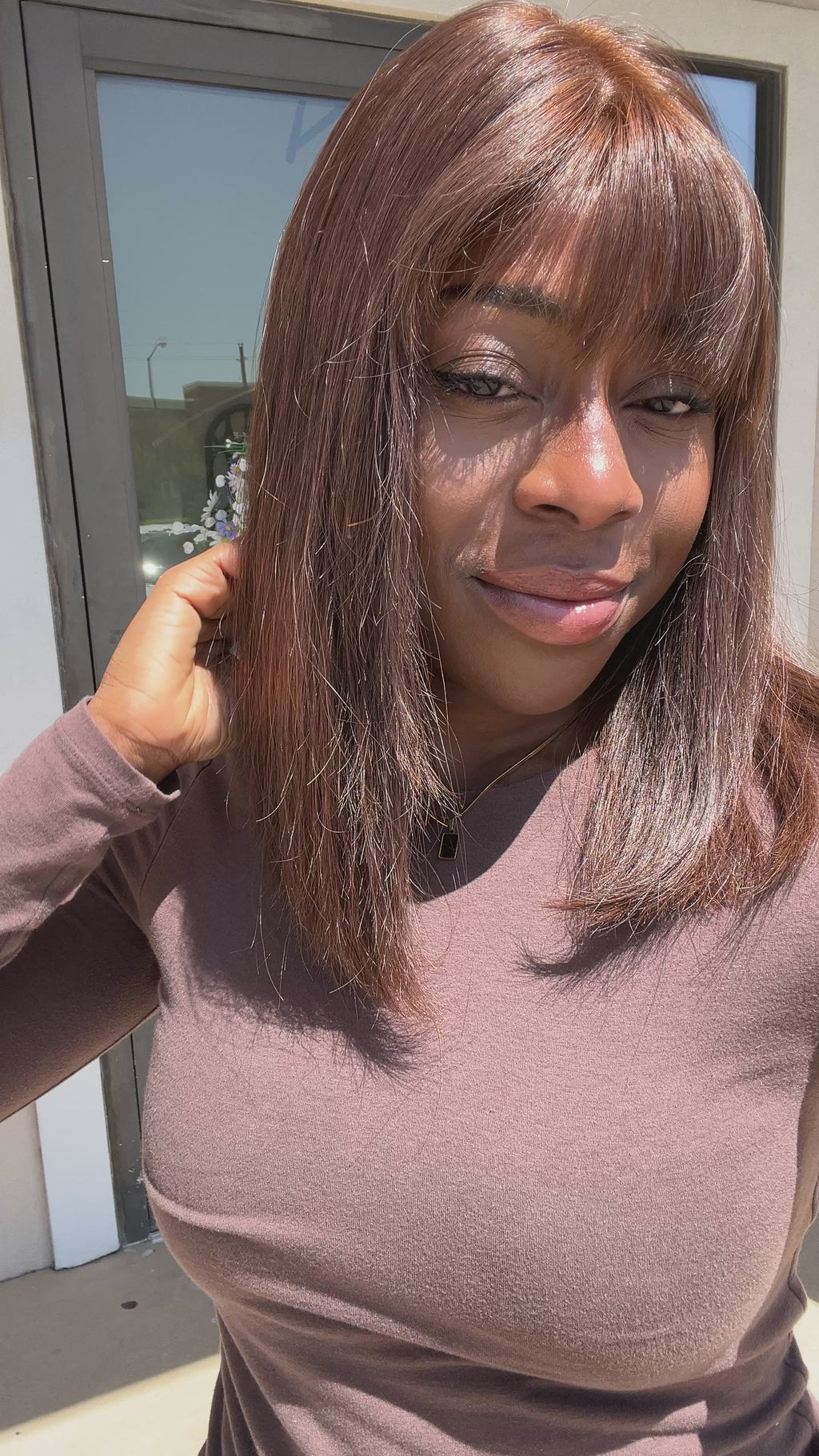  lace top human hair wig - red human hair wig - lace top wigs for women - breathable human hair wigs - affordable natural hair wigs - full coverage human hair wigs
