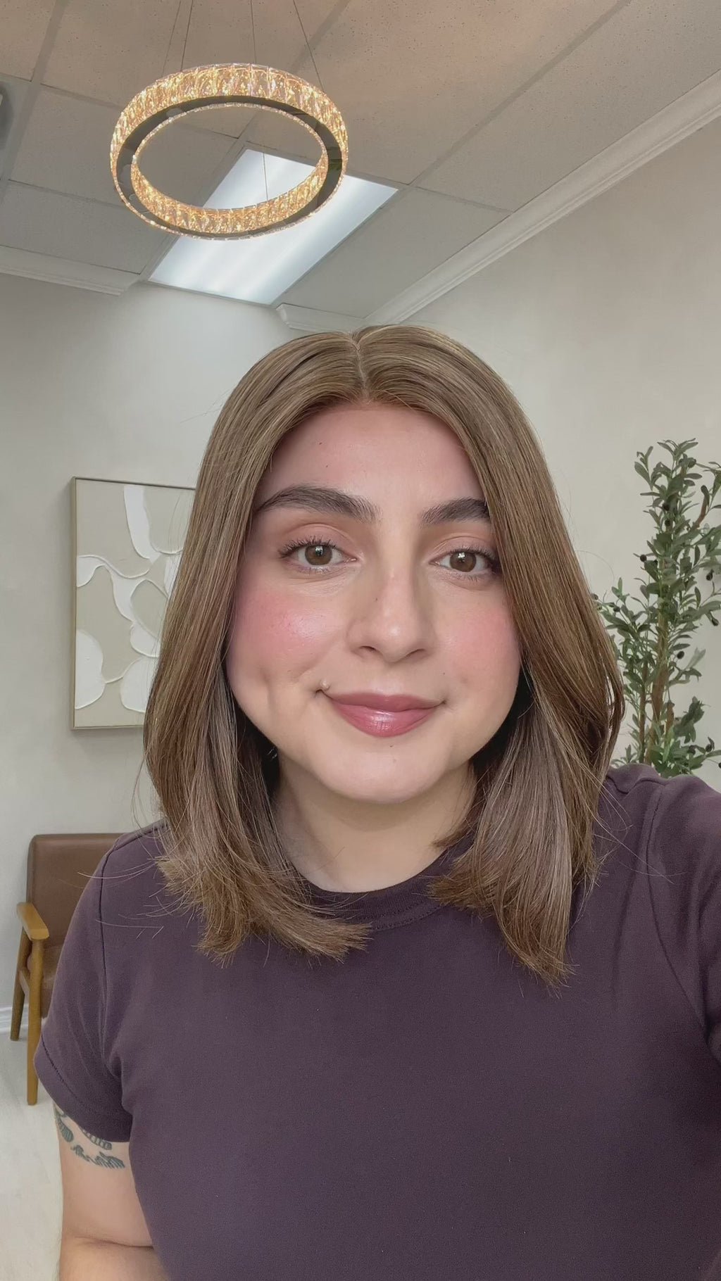 silk top lace front wig - lace front wig - lightly worn wig - preloved wig - wigs for women - affordable natural hair wigs - buy used wigs