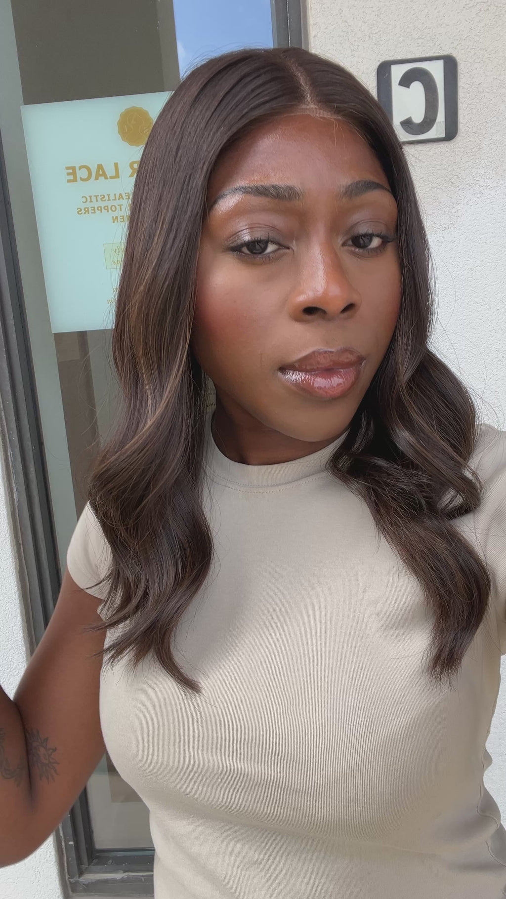 lace top human hair wig - brunette human hair wig - lace top wigs for women - breathable human hair wigs - affordable natural hair wigs - full coverage human hair wigs
