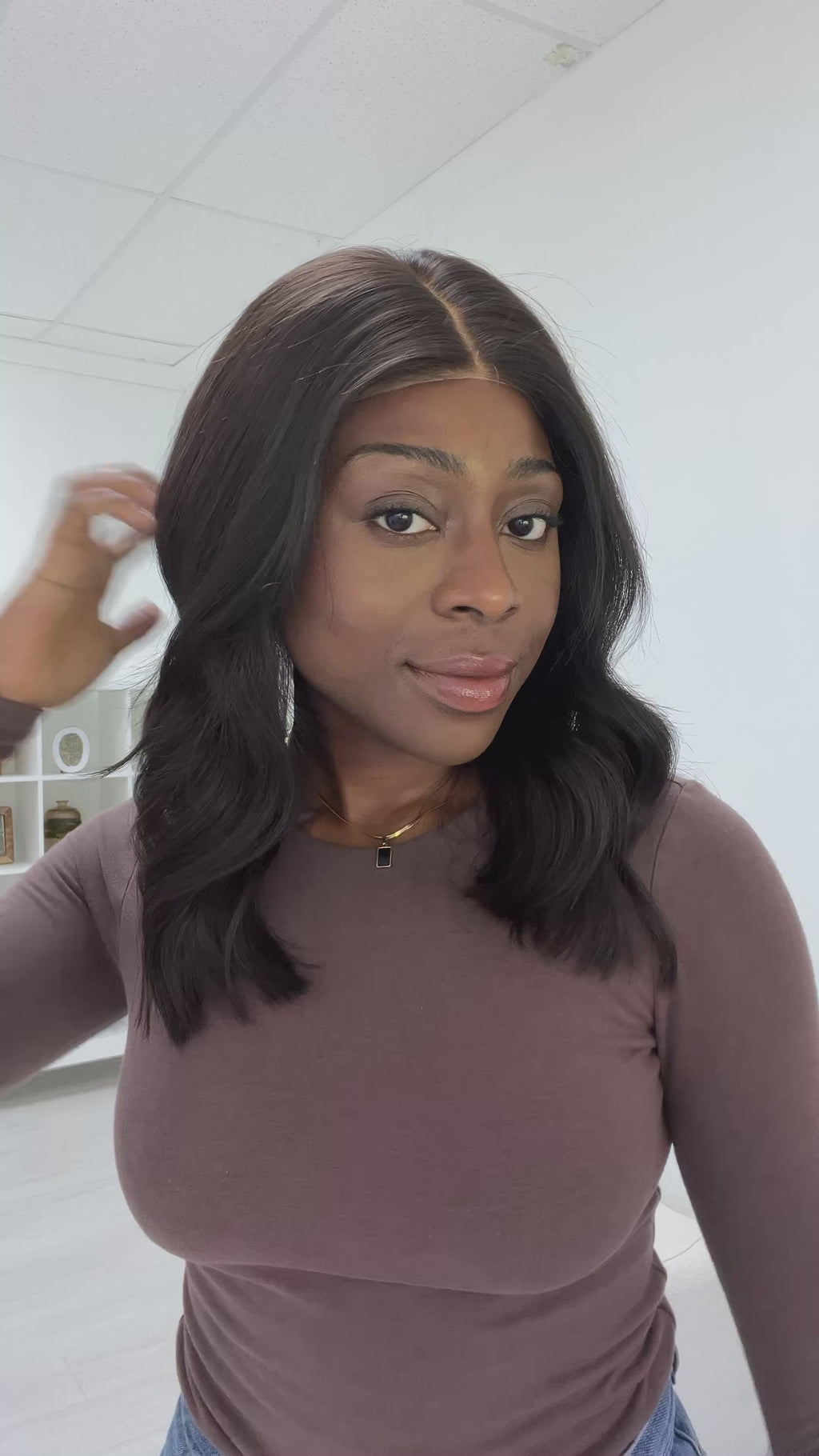  lace top human hair wig - black human hair wig - lace top wigs for women - breathable human hair wigs - affordable natural hair wigs - full coverage human hair wigs
