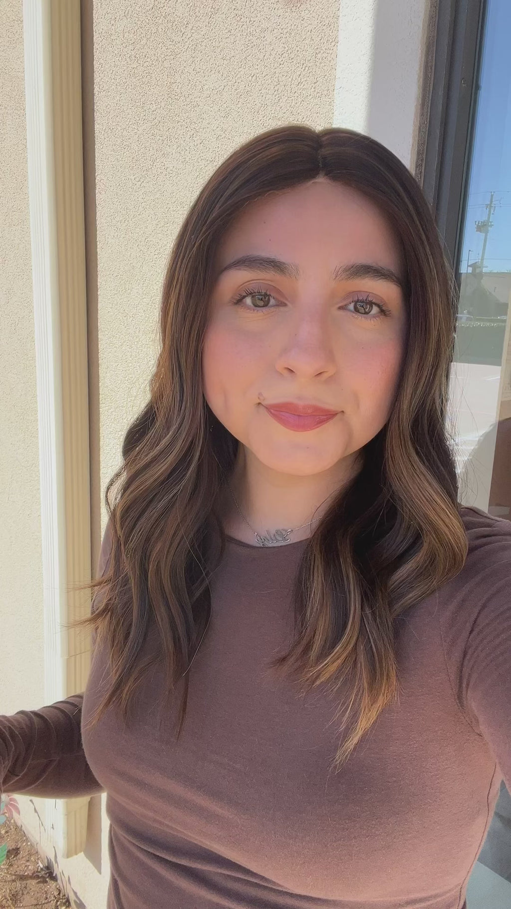 lace top human hair wig - brunette human hair wig - lace top wigs for women - breathable human hair wigs - affordable natural hair wigs - full coverage human hair wigs