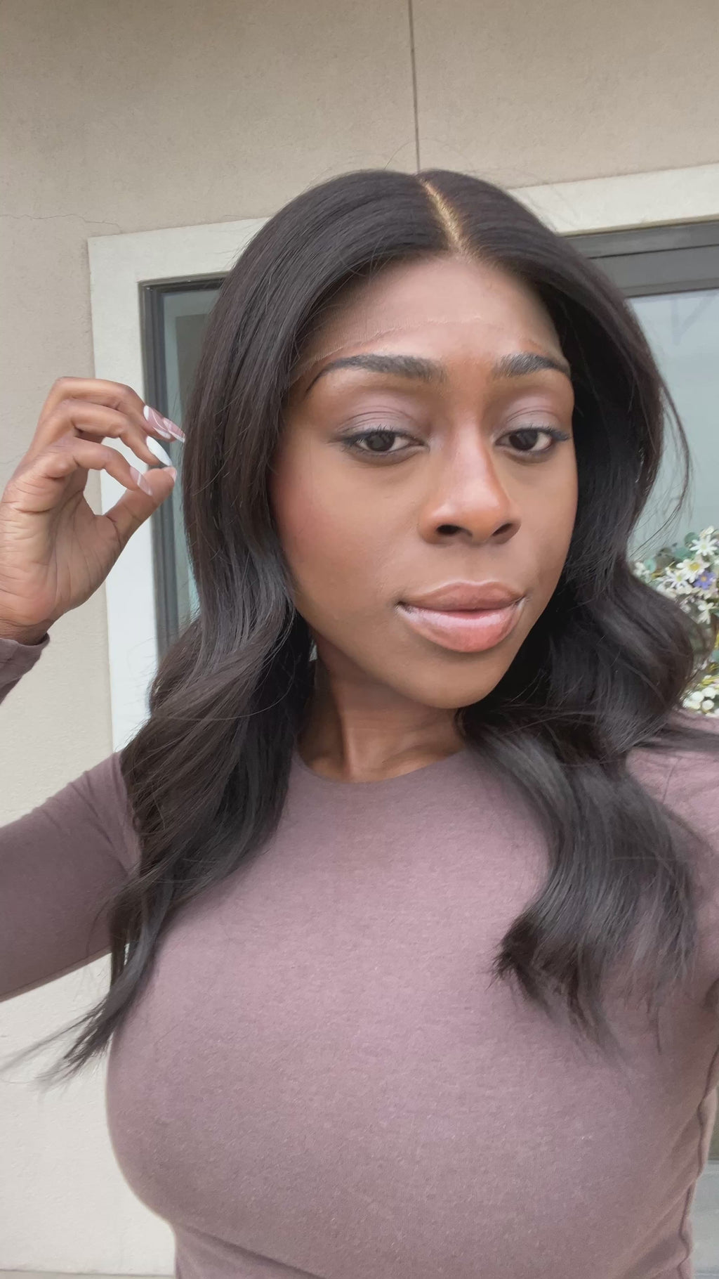  lace top human hair wig - black human hair wig - lace top wigs for women - breathable human hair wigs - affordable natural hair wigs - full coverage human hair wigs
