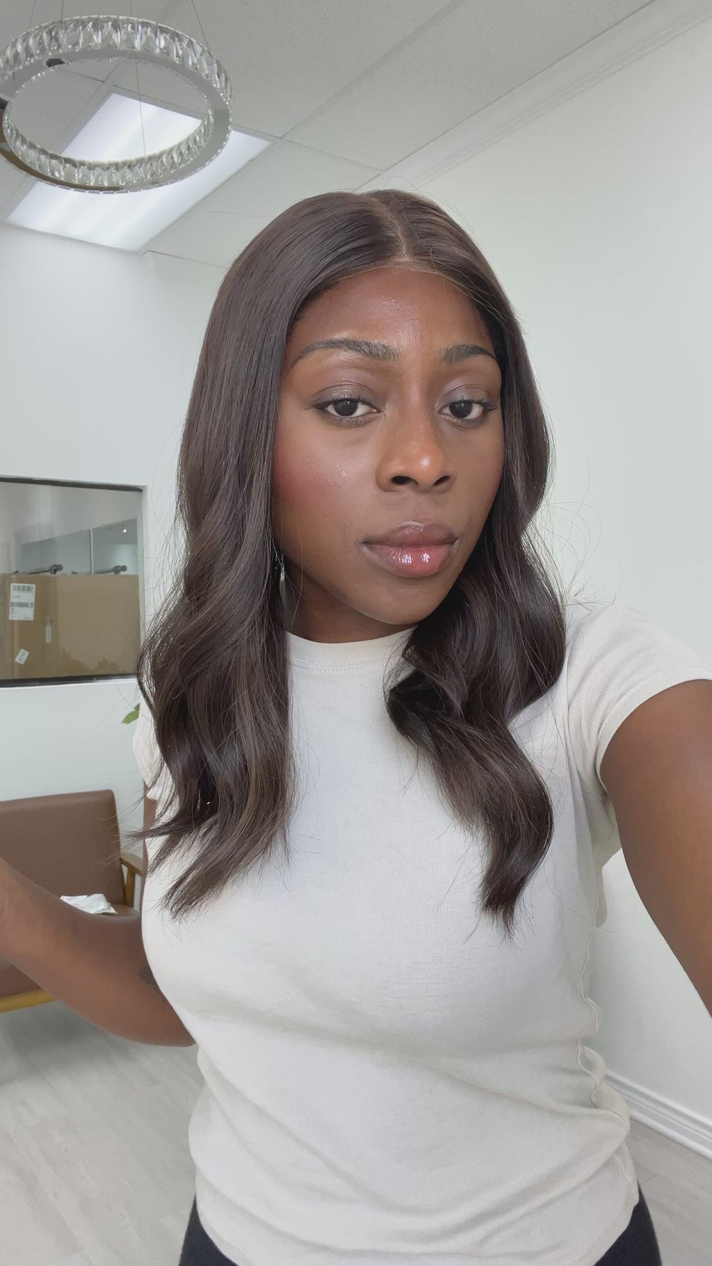 lace top human hair wig - brunette human hair wig - lace top wigs for women - breathable human hair wigs - affordable natural hair wigs - full coverage human hair wigs
