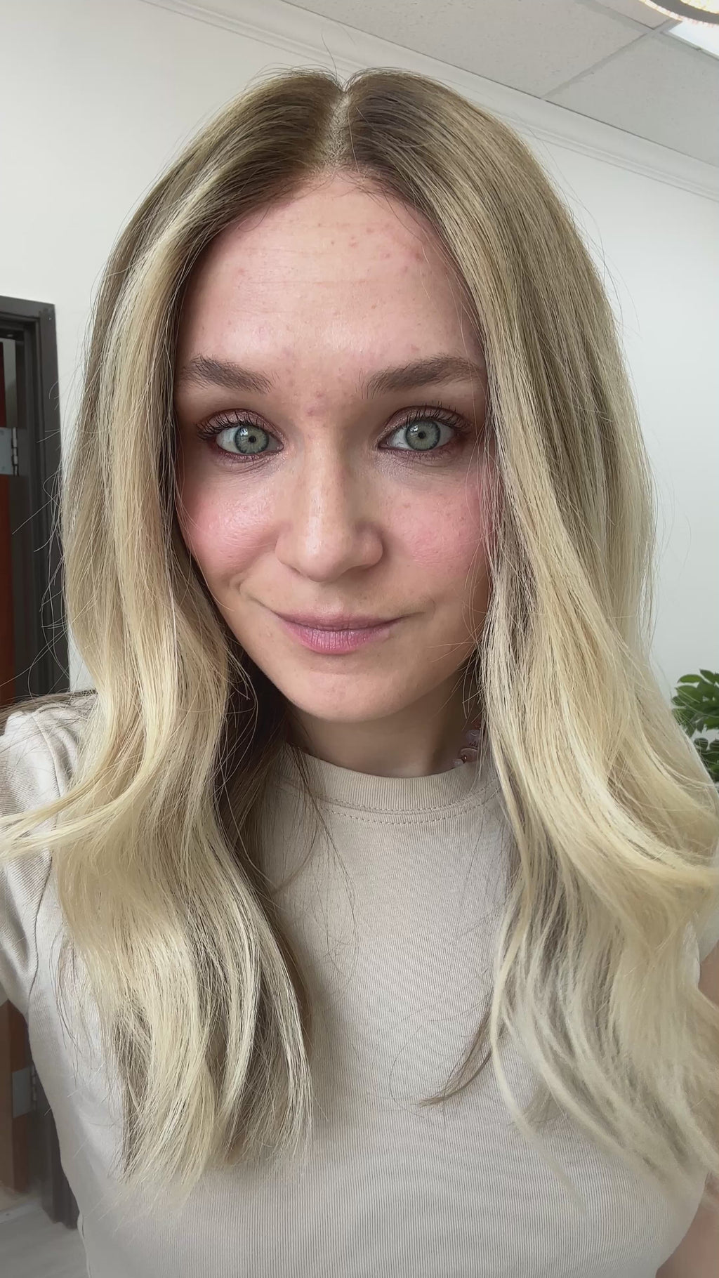lace top human hair wig - blonde human hair wig - lace top wigs for women - breathable human hair wigs - affordable natural hair wigs - full coverage human hair wigs