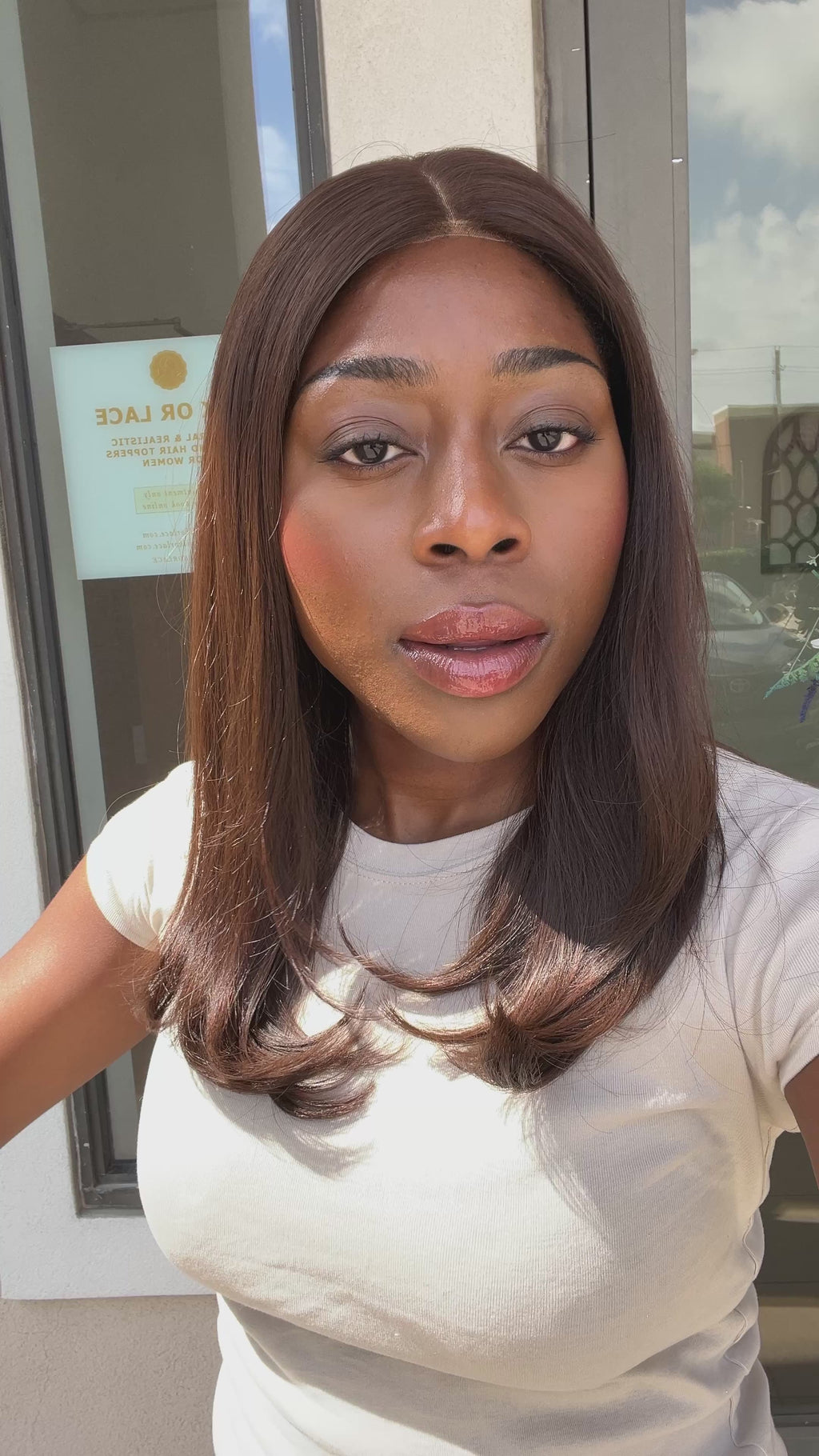 lace top human hair wig - brunette human hair wig - lace top wigs for women - breathable human hair wigs - affordable natural hair wigs - full coverage human hair wigs
