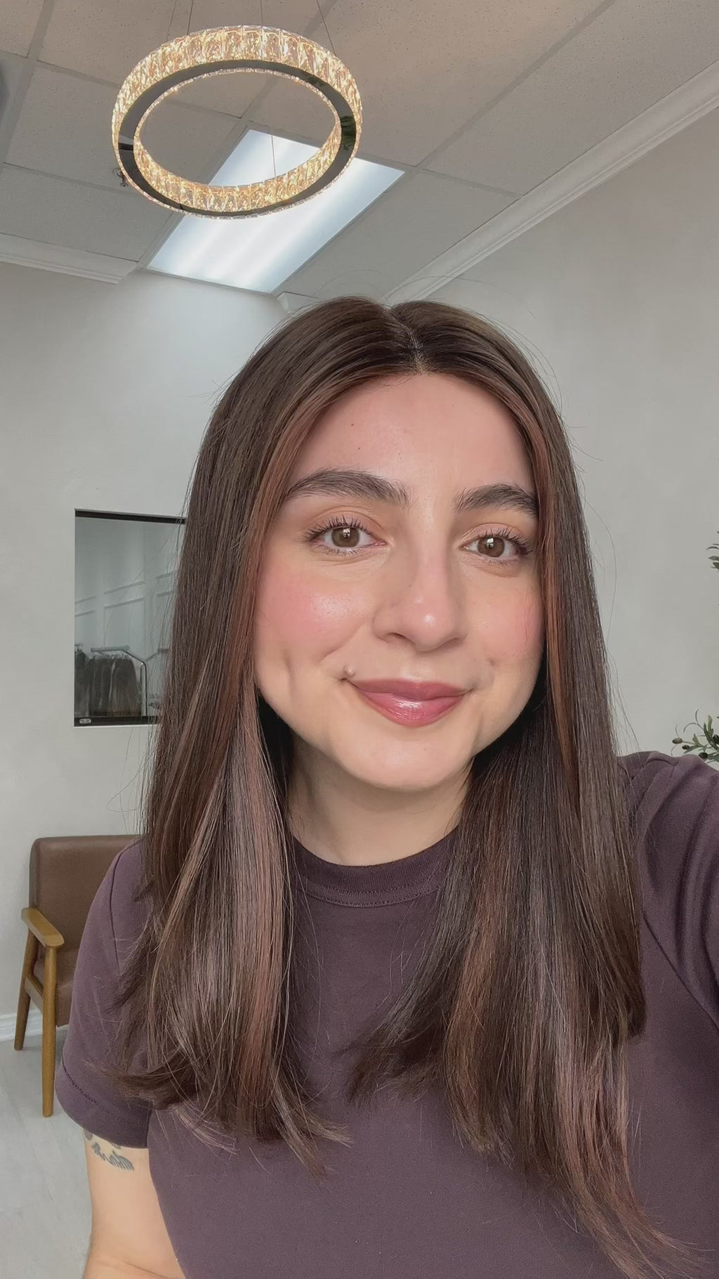 lace top human hair wig - brunette human hair wig - lace top wigs for women - breathable human hair wigs - affordable natural hair wigs - full coverage human hair wigs
