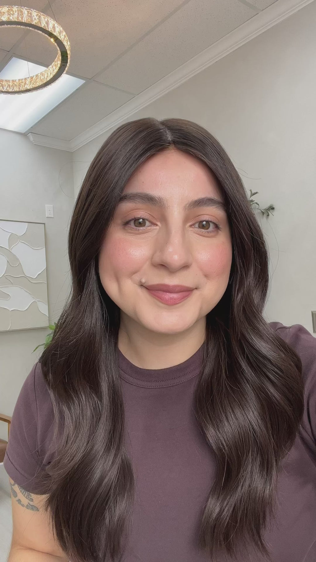 silk top lace front wig - lace front wig - lightly worn wig - preloved wig - wigs for women - affordable natural hair wigs - buy used wigs