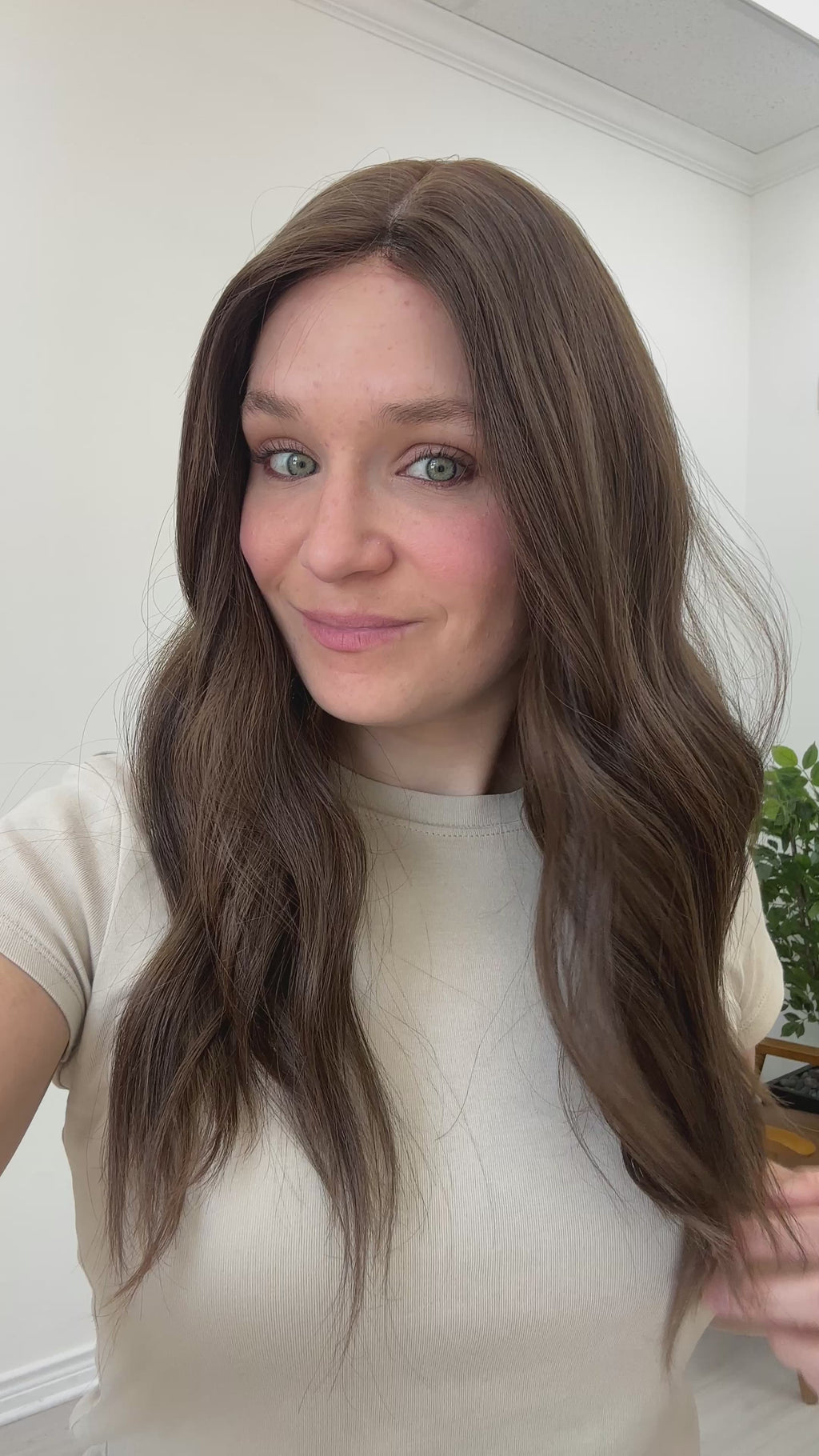 silk top lace front wig - lace front wig - lightly worn wig - preloved wig - wigs for women - affordable natural hair wigs - buy used wigs 