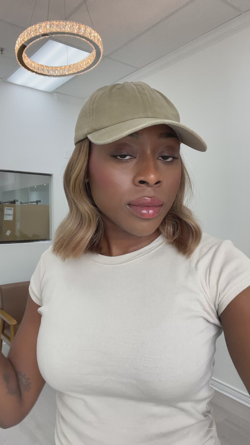 natural movement hair wigs - hat wigs - non-slip human hair wigs - easy to style human hair wig 