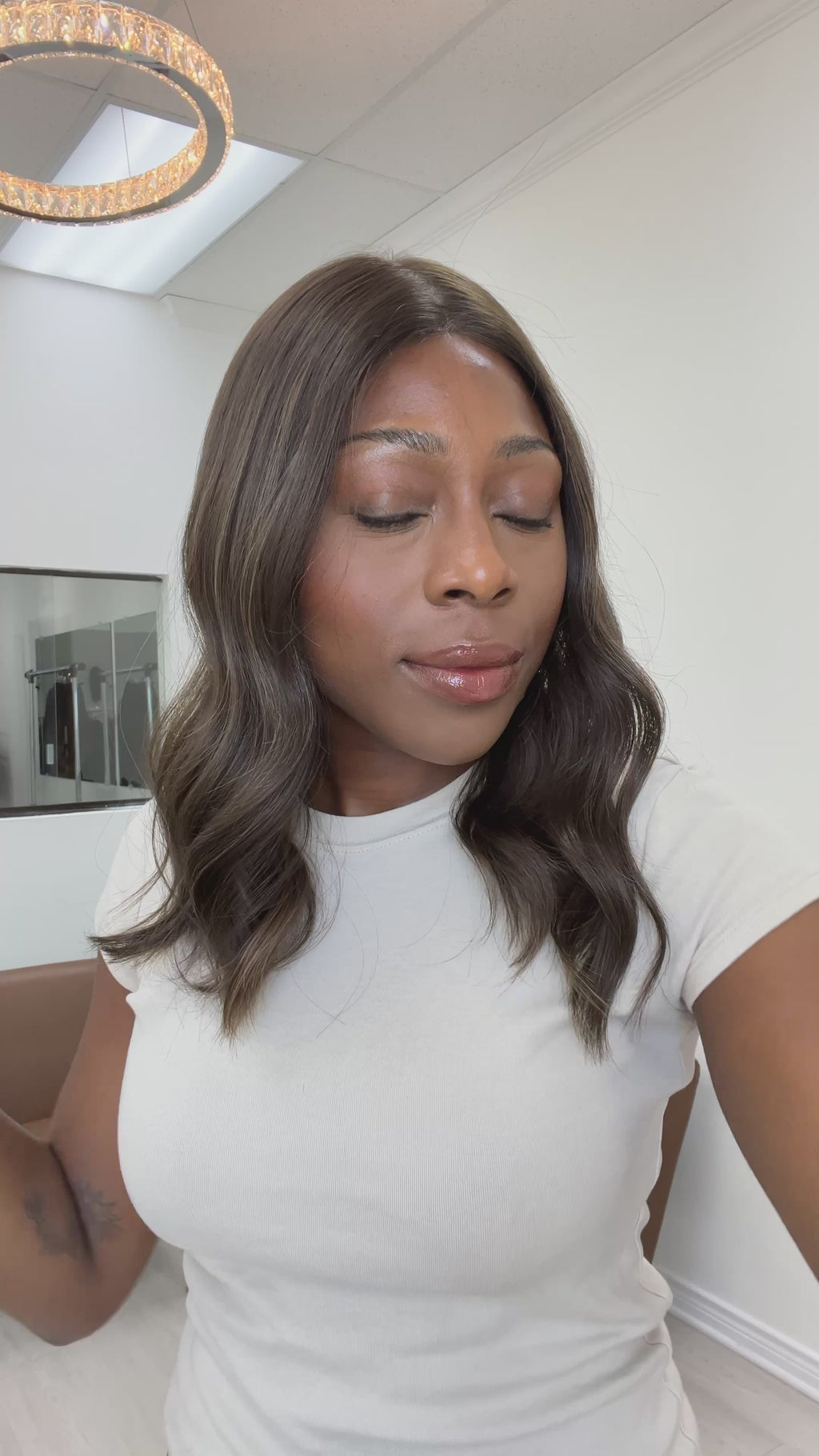  lace top human hair wig - brunette human hair wig - lace top wigs for women - breathable human hair wigs - affordable natural hair wigs - full coverage human hair wigs
