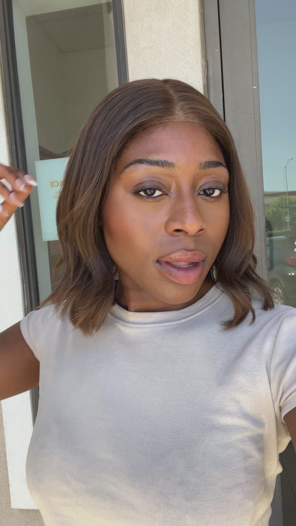  lace top human hair wig - brunette human hair wig - lace top wigs for women - breathable human hair wigs - affordable natural hair wigs - full coverage human hair wigs
