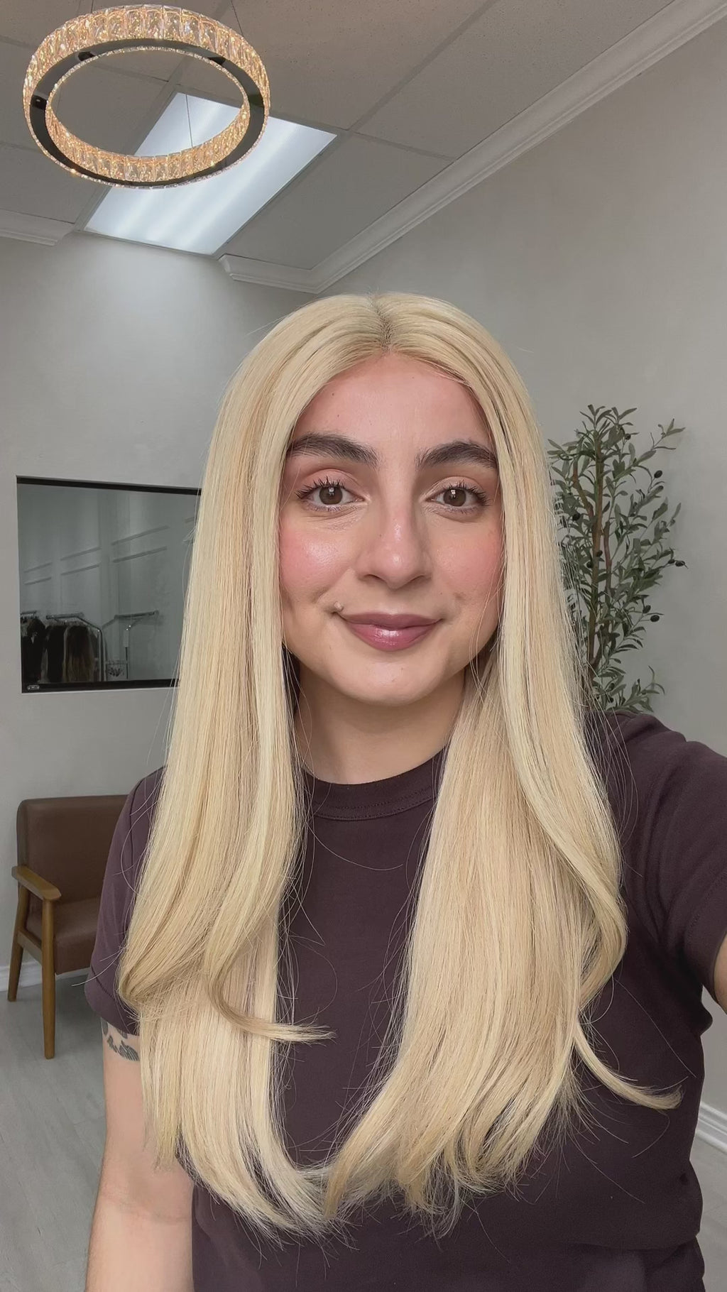 lace top human hair wig - blonde human hair wig - lace top wigs for women - breathable human hair wigs - affordable natural hair wigs - full coverage human hair wigs