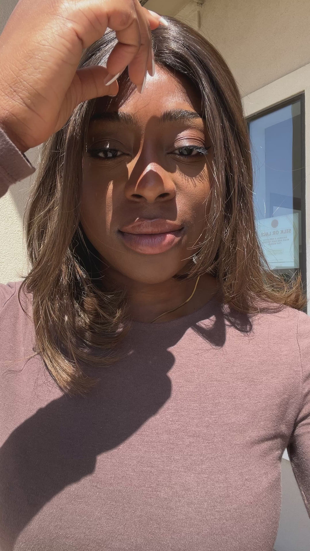 lace top human hair wig - brunette human hair wig - lace top wigs for women - breathable human hair wigs - affordable natural hair wigs - full coverage human hair wigs
