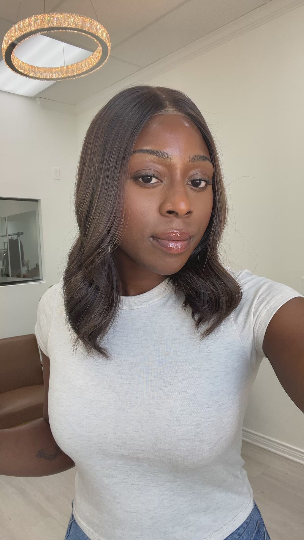  lace top human hair wig - brunette human hair wig - lace top wigs for women - breathable human hair wigs - affordable natural hair wigs - full coverage human hair wigs
