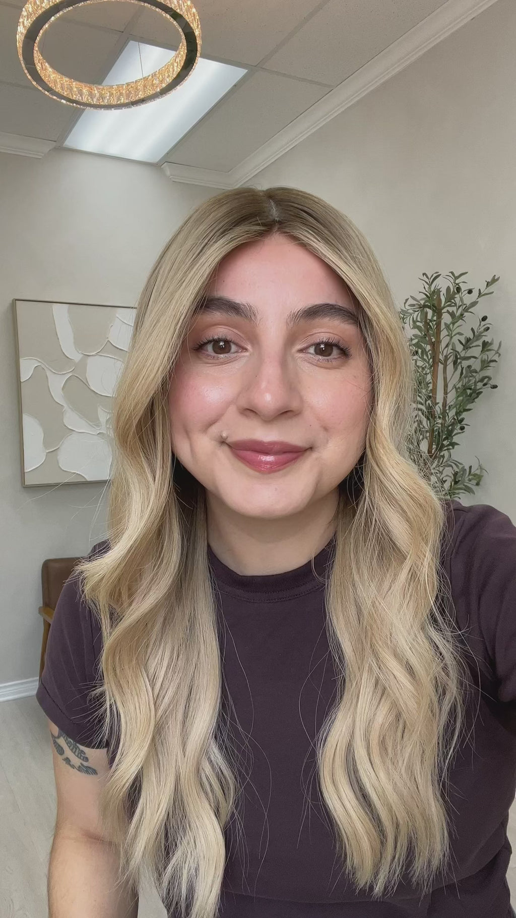 silk top lace front wig - lace front wig - lightly worn wig - preloved wig - wigs for women - affordable natural hair wigs - buy used wigs