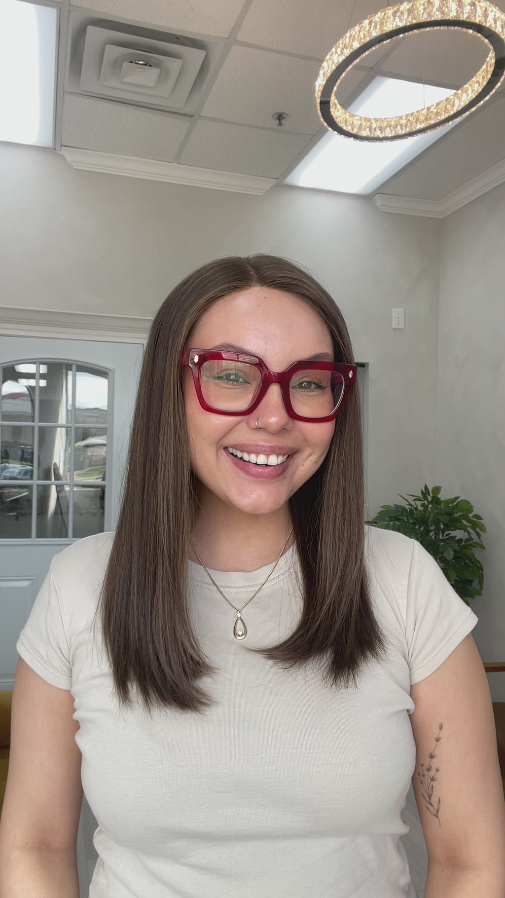lace top human hair wig - brunette human hair wig - lace top wigs for women - breathable human hair wigs - affordable natural hair wigs - full coverage human hair wigs