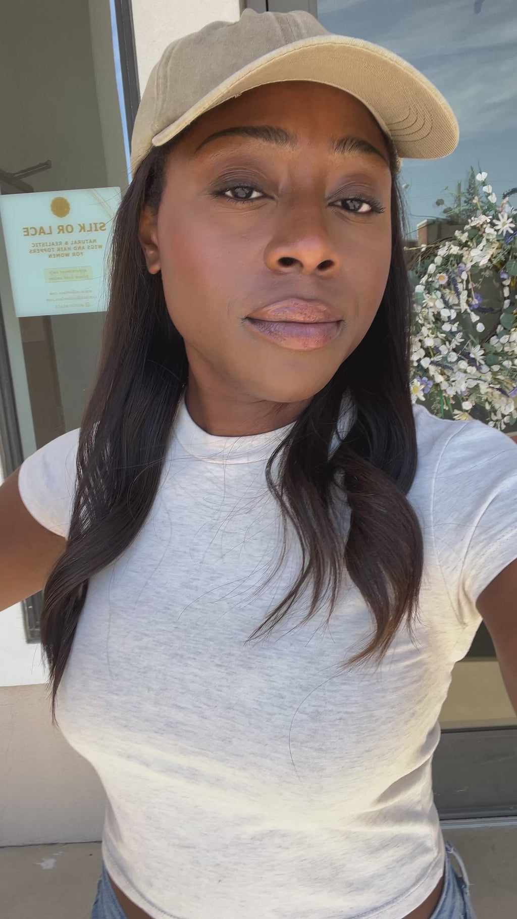 natural movement hair wigs - hat wigs - non-slip human hair wigs - easy to style human hair wig 
