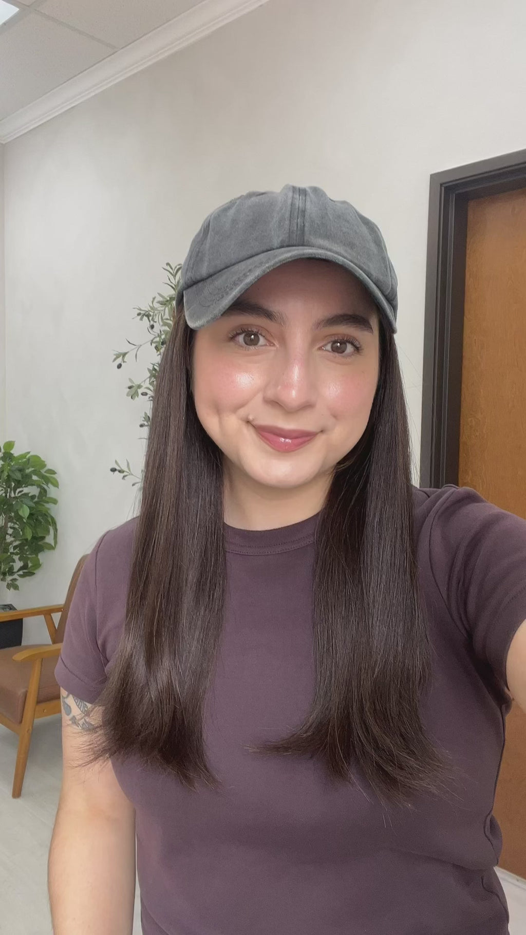 natural movement hair wigs - hat wigs - non-slip human hair wigs - easy to style human hair wi