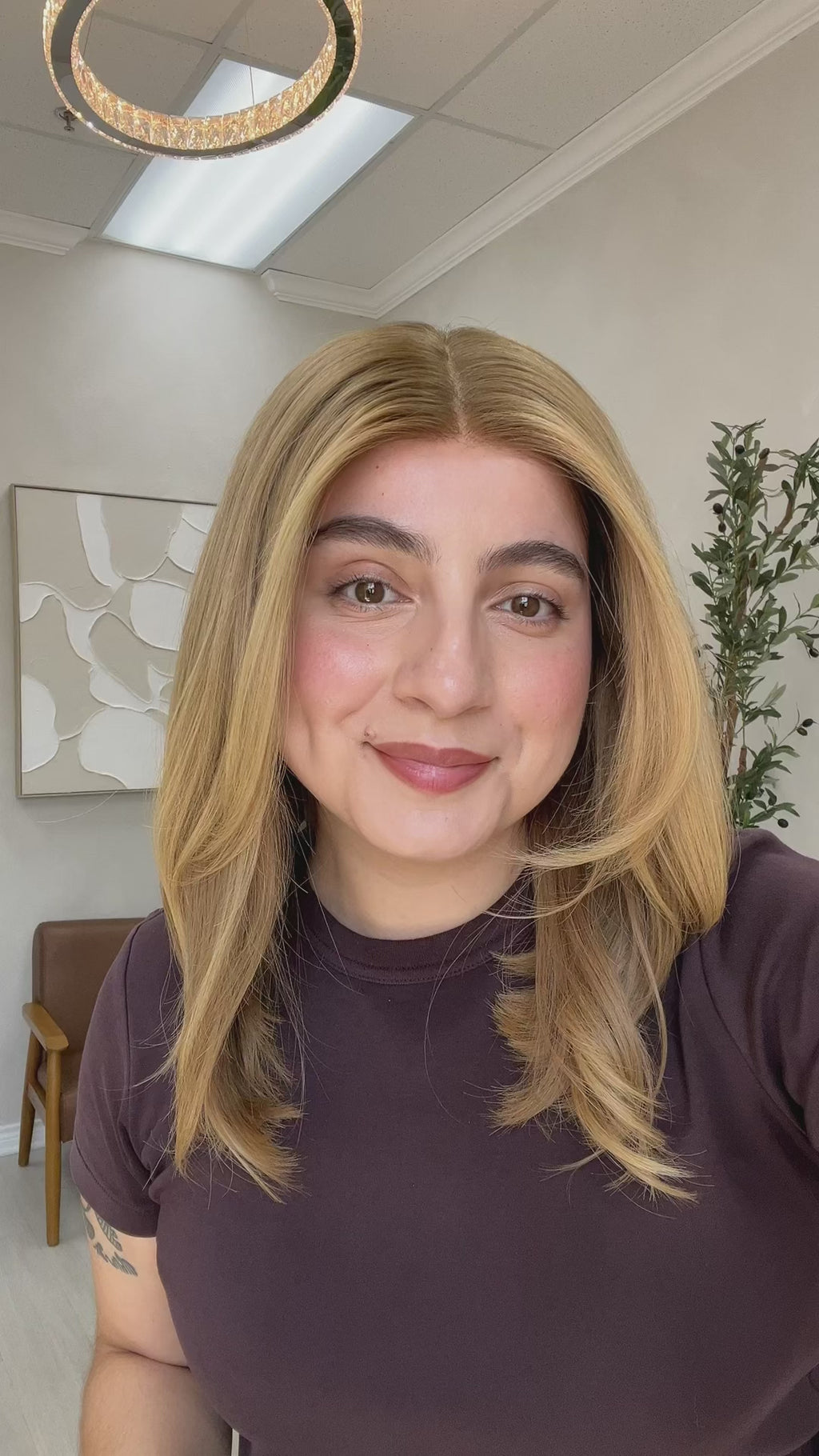 lace top human hair wig - blonde human hair wig - lace top wigs for women - breathable human hair wigs - affordable natural hair wigs - full coverage human hair wigs