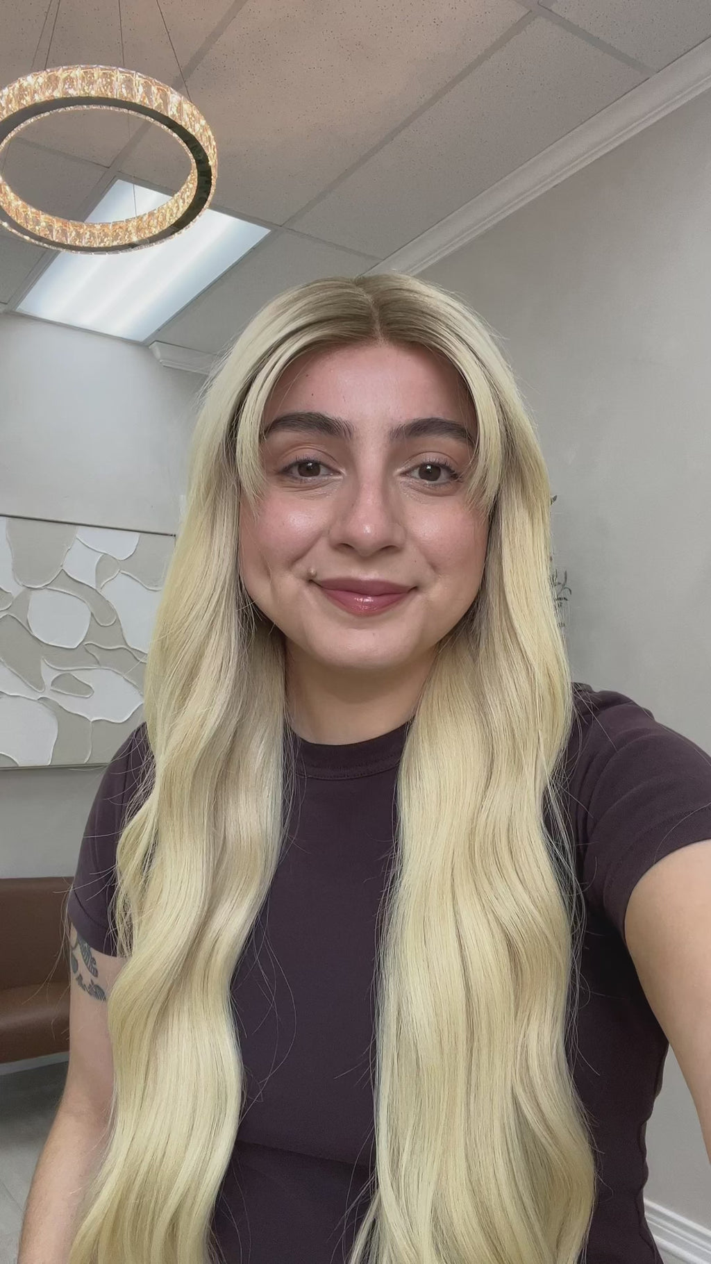 lace top human hair wig - blonde human hair wig - lace top wigs for women - breathable human hair wigs - affordable natural hair wigs - full coverage human hair wigs